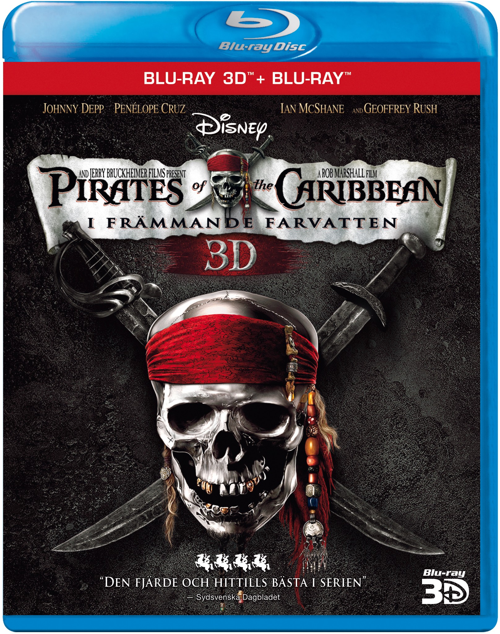 Pirates of the Caribbean:On Stranger Tides (3D Blu-ray)