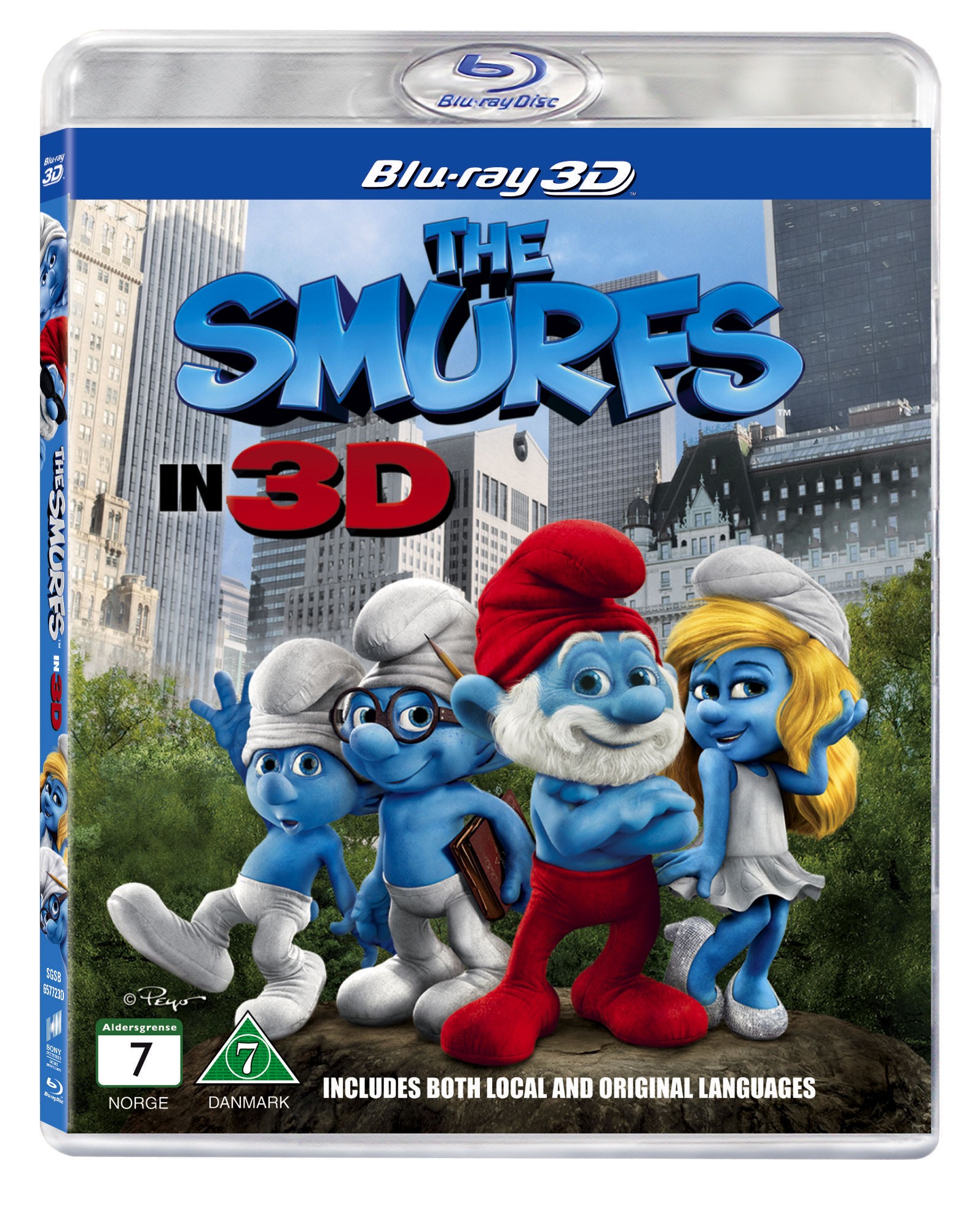 Smurfene 3D (3D Blu-ray)