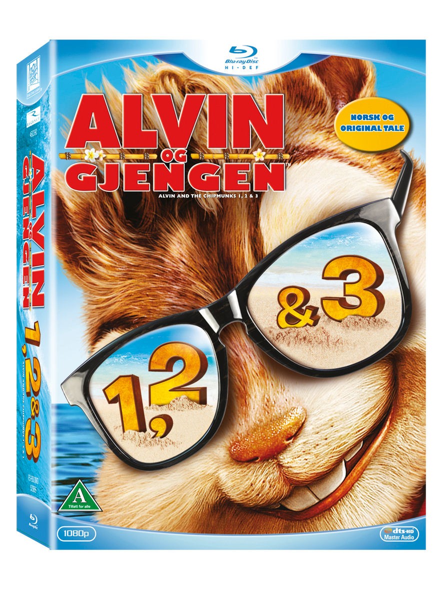 Alvin og Gjengen: samleboks 1-3 (Blu-ray)