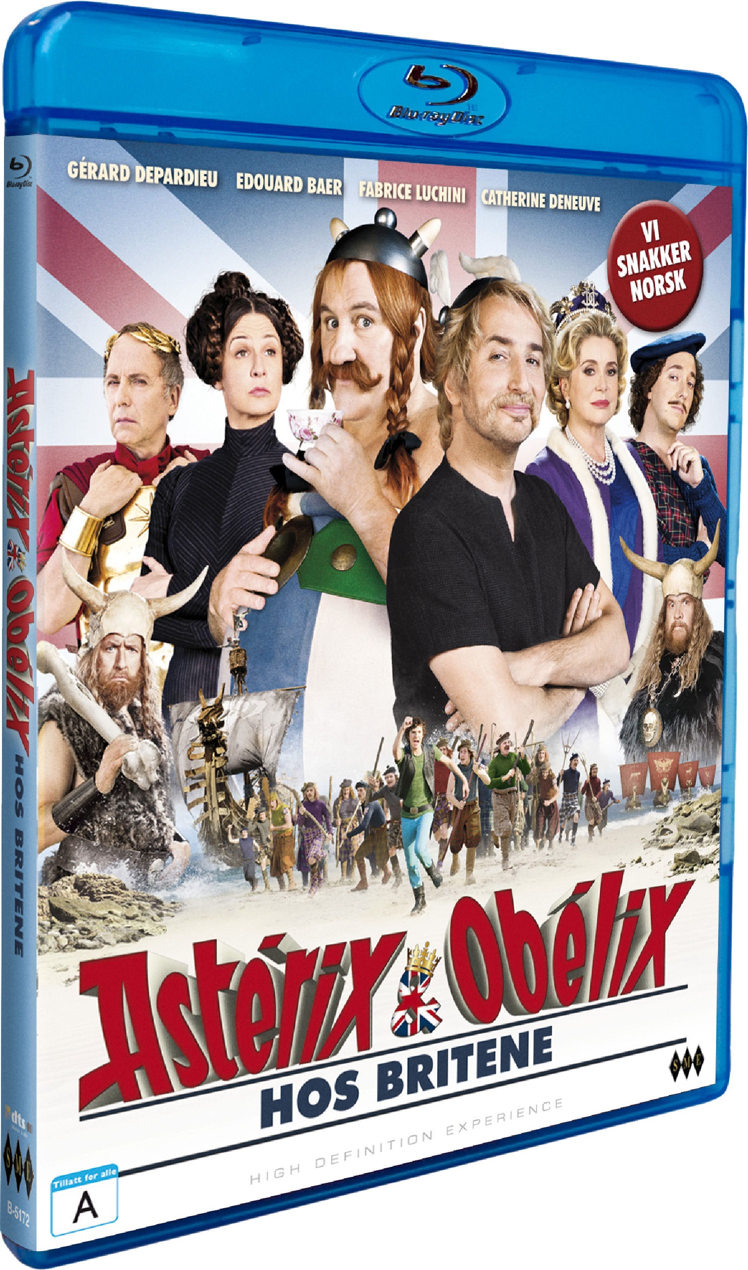 Asterix og Obelix hos Britene (Blu-ray)