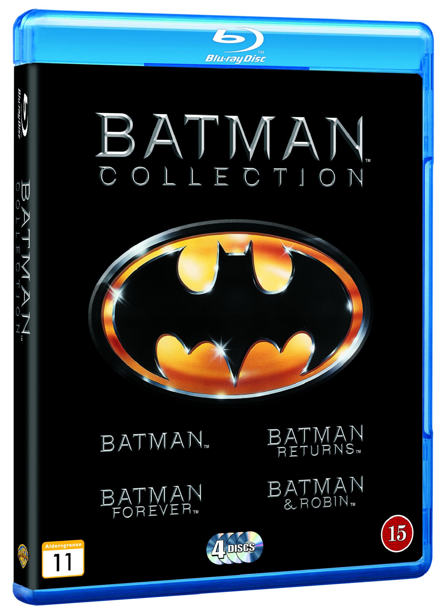 Batman Collection 1-4 (Blu-ray)