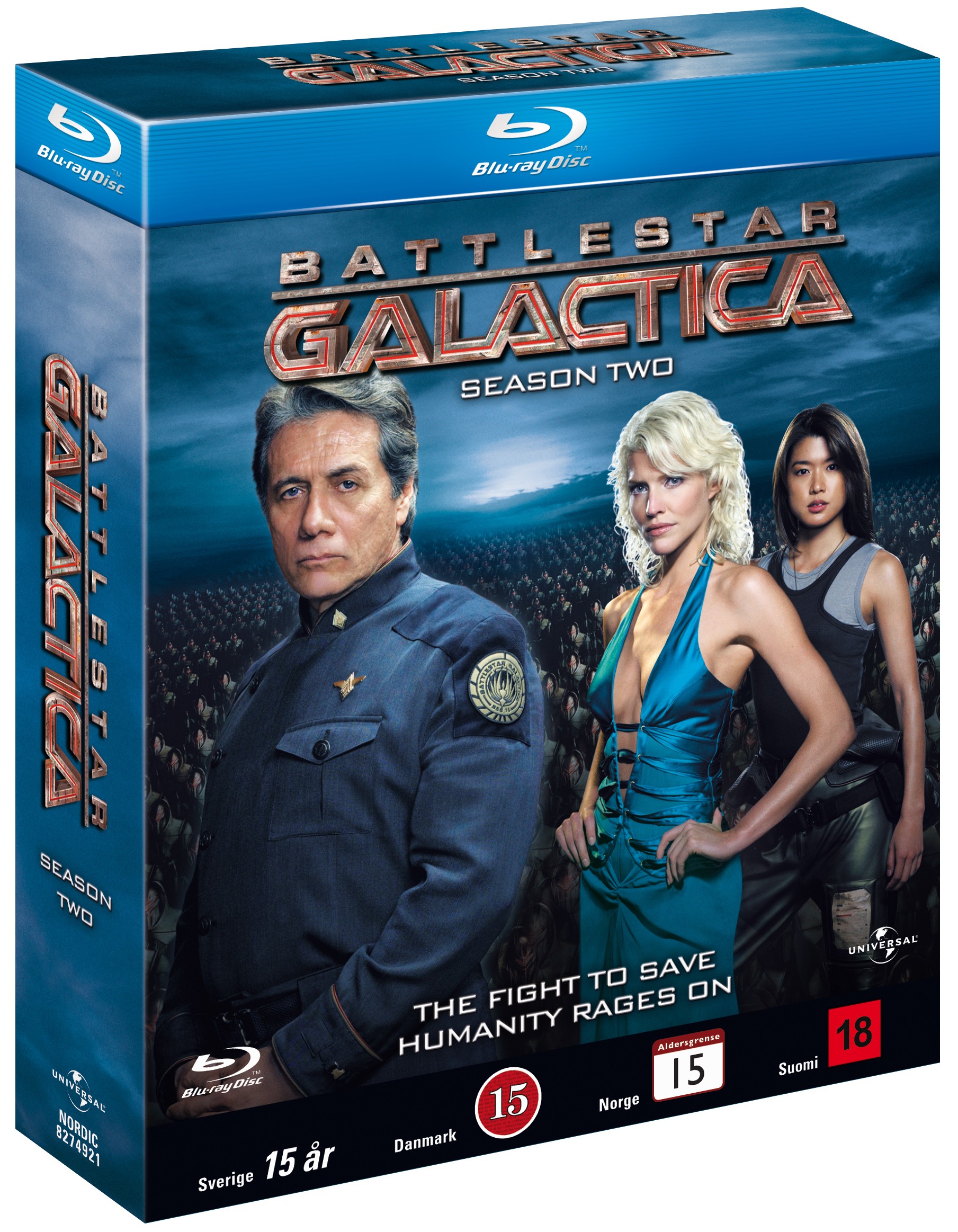 Battlestar Galactica - Säsong 2 (Blu-ray)