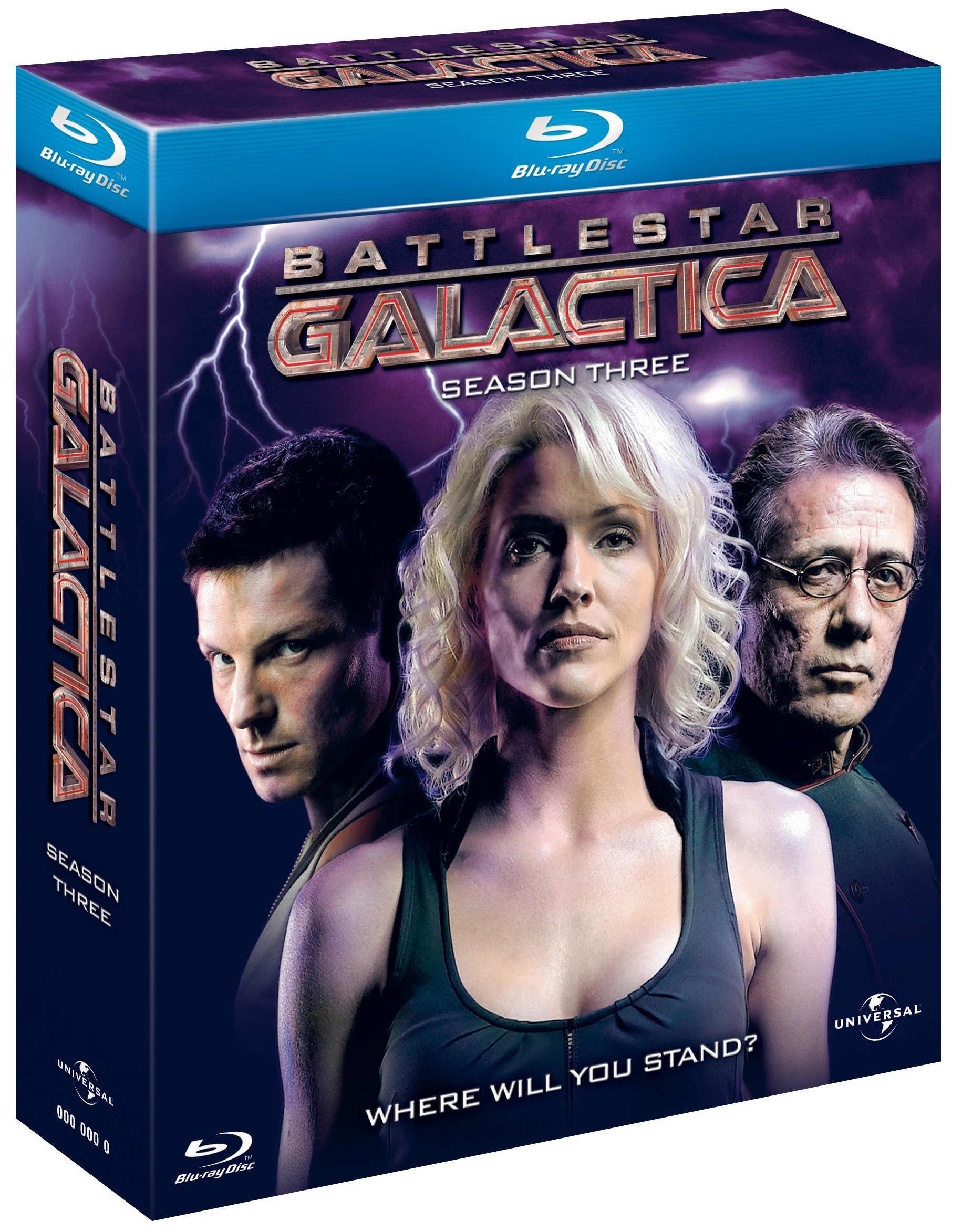 Battlestar Galactica - Säsong 3 (Blu-ray)