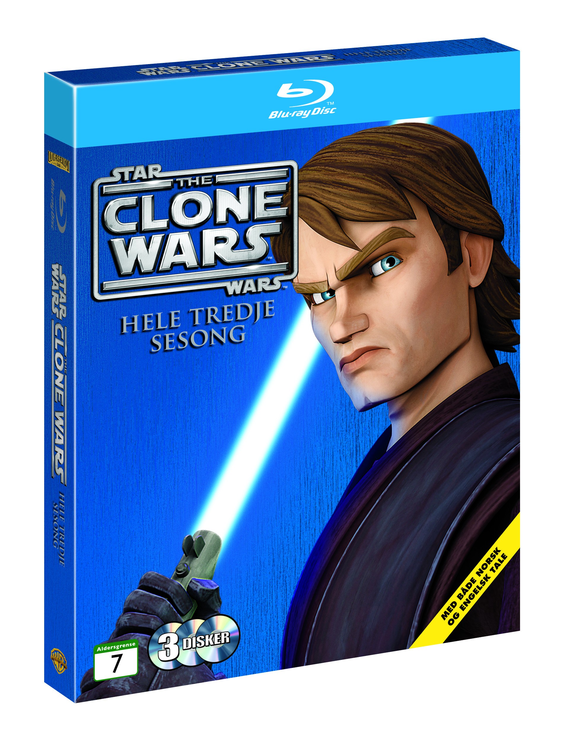 Star Wars Clone Wars- Sesong 3 (Blu-ray)