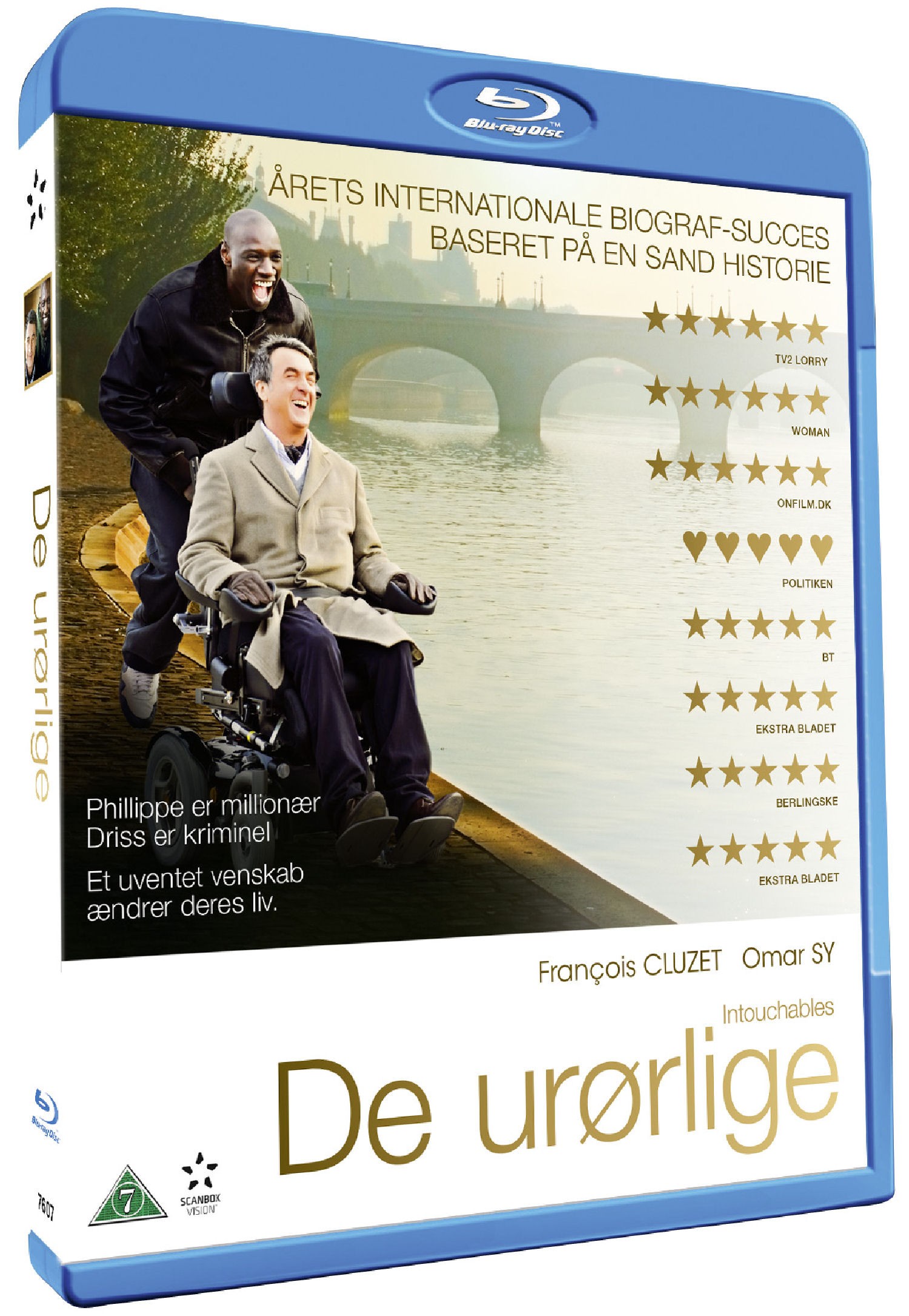 De urørlige (Blu-ray)