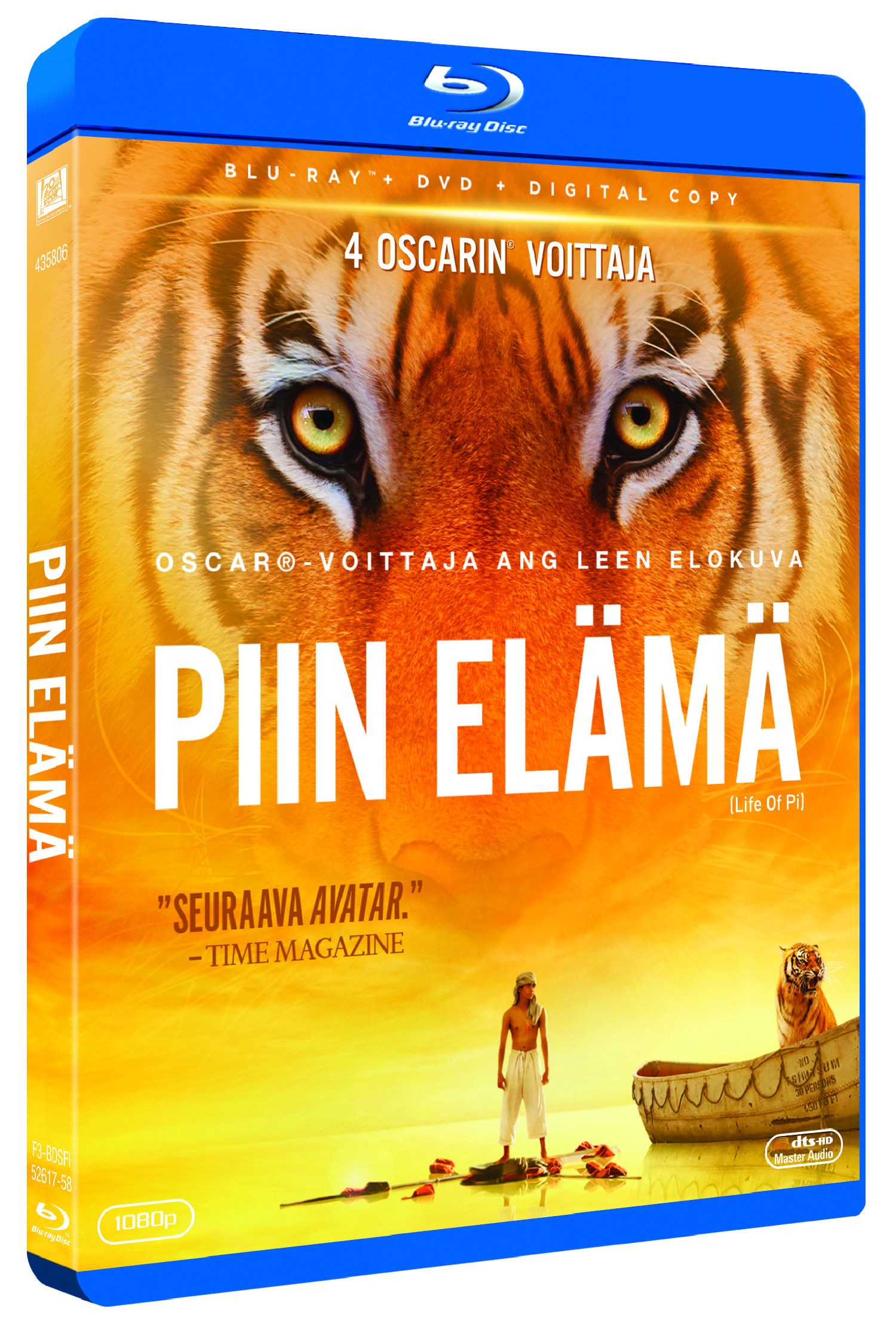 Piin elämä (Blu-ray + DVD)