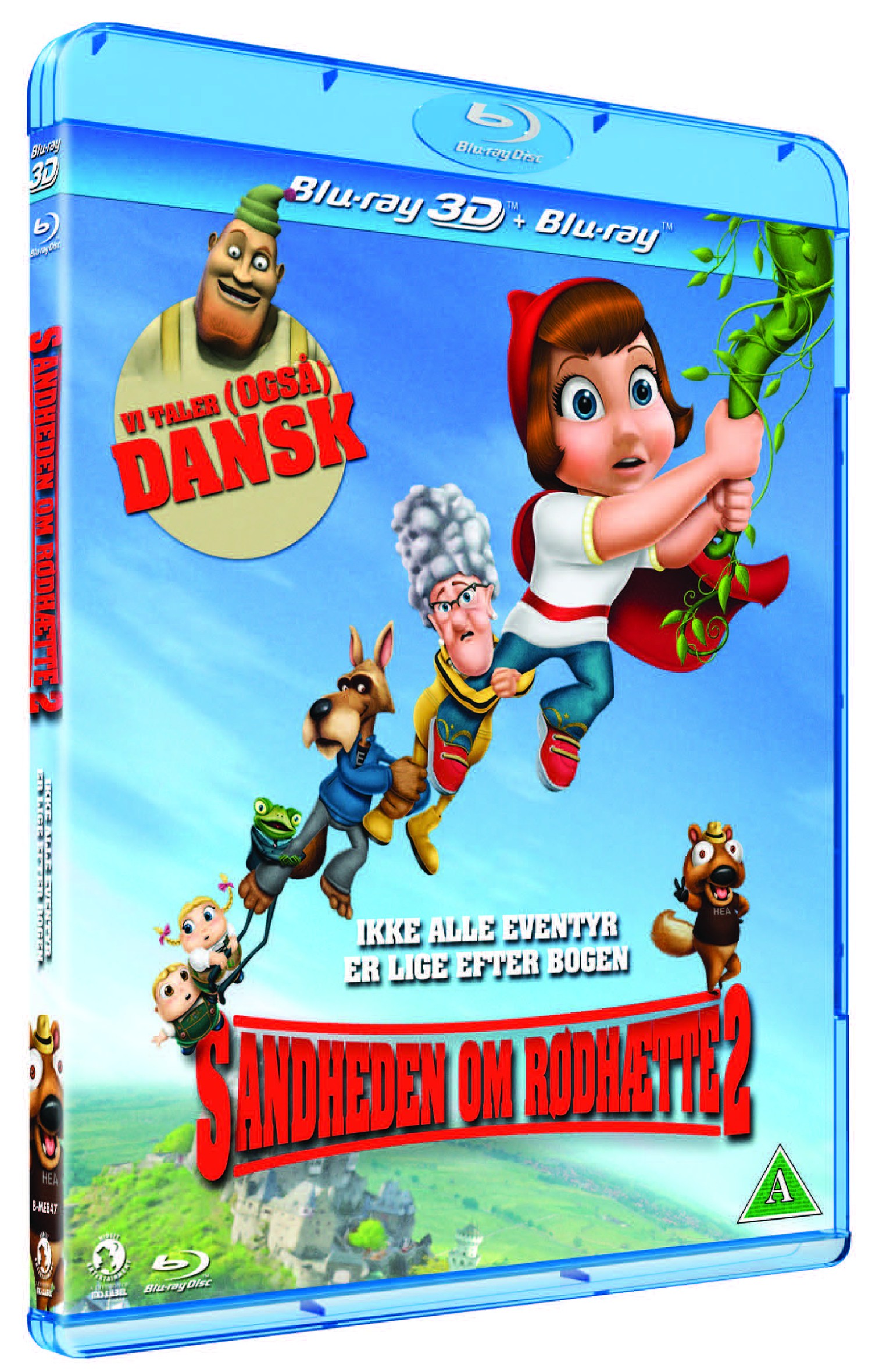 Sandheden om Rødhætte 2 (3D Blu-ray + Blu-ray)