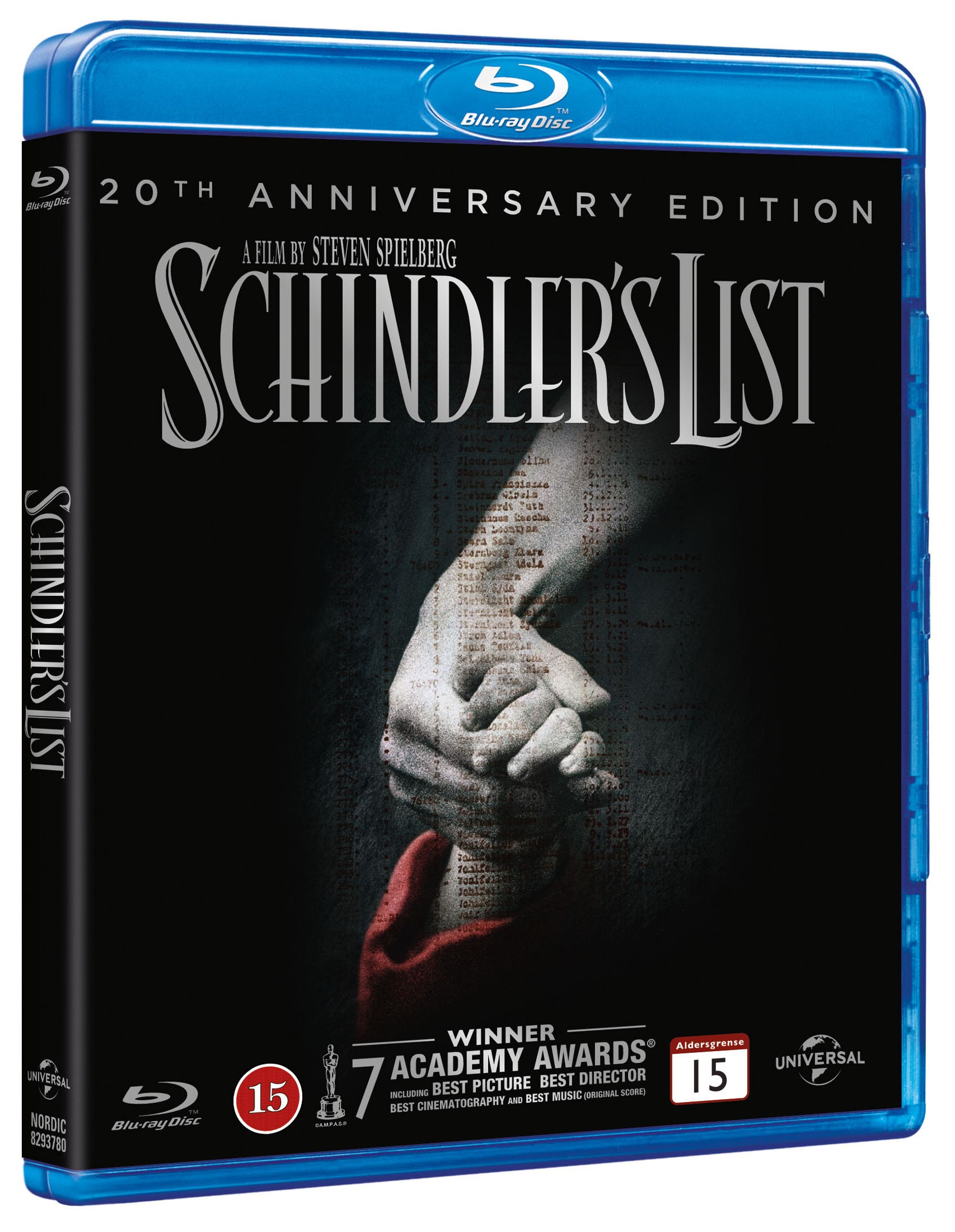 Schindlers Liste 20th anniversary (Blu-ray)