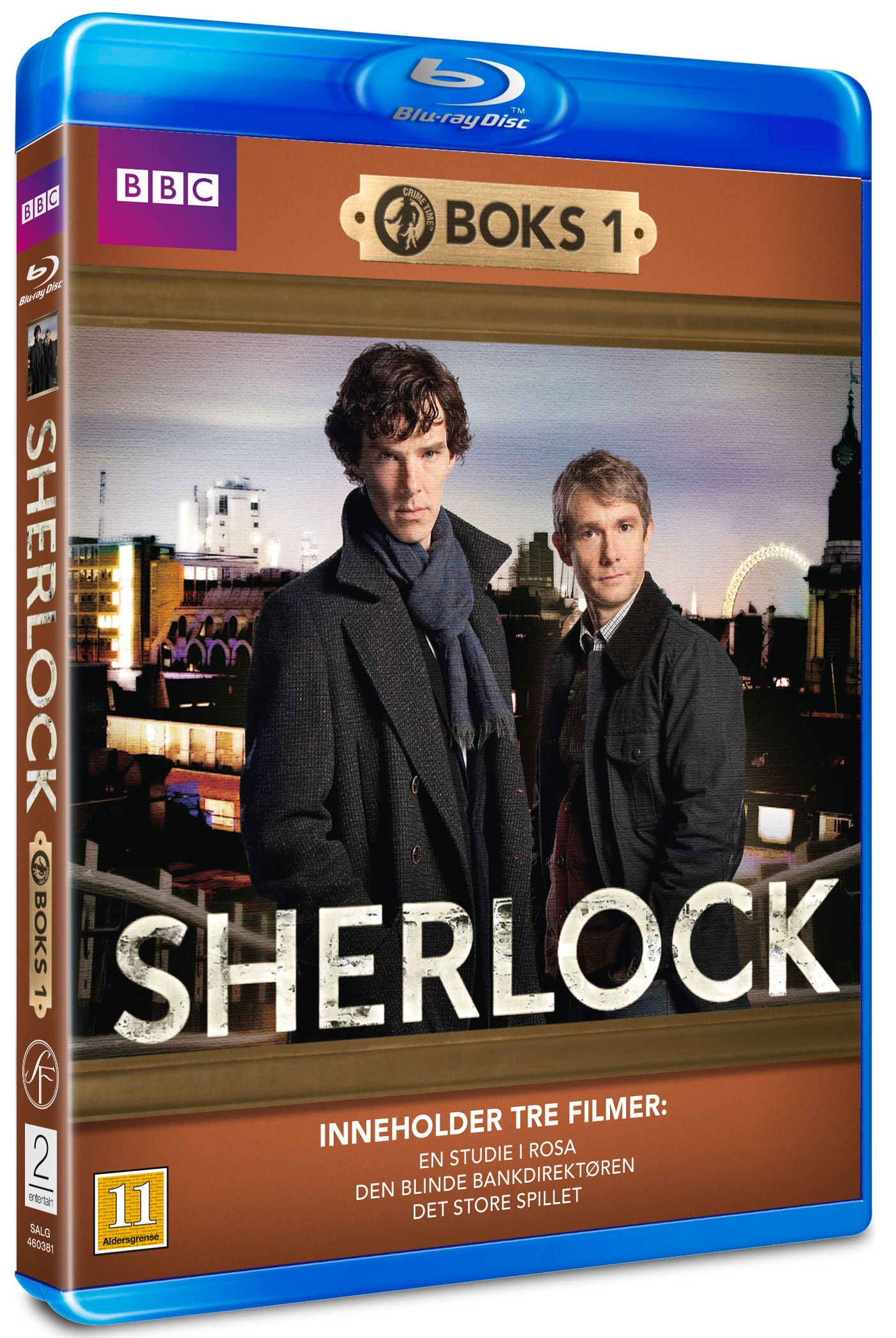 Sherlock: Sesong 1 (Blu-ray)