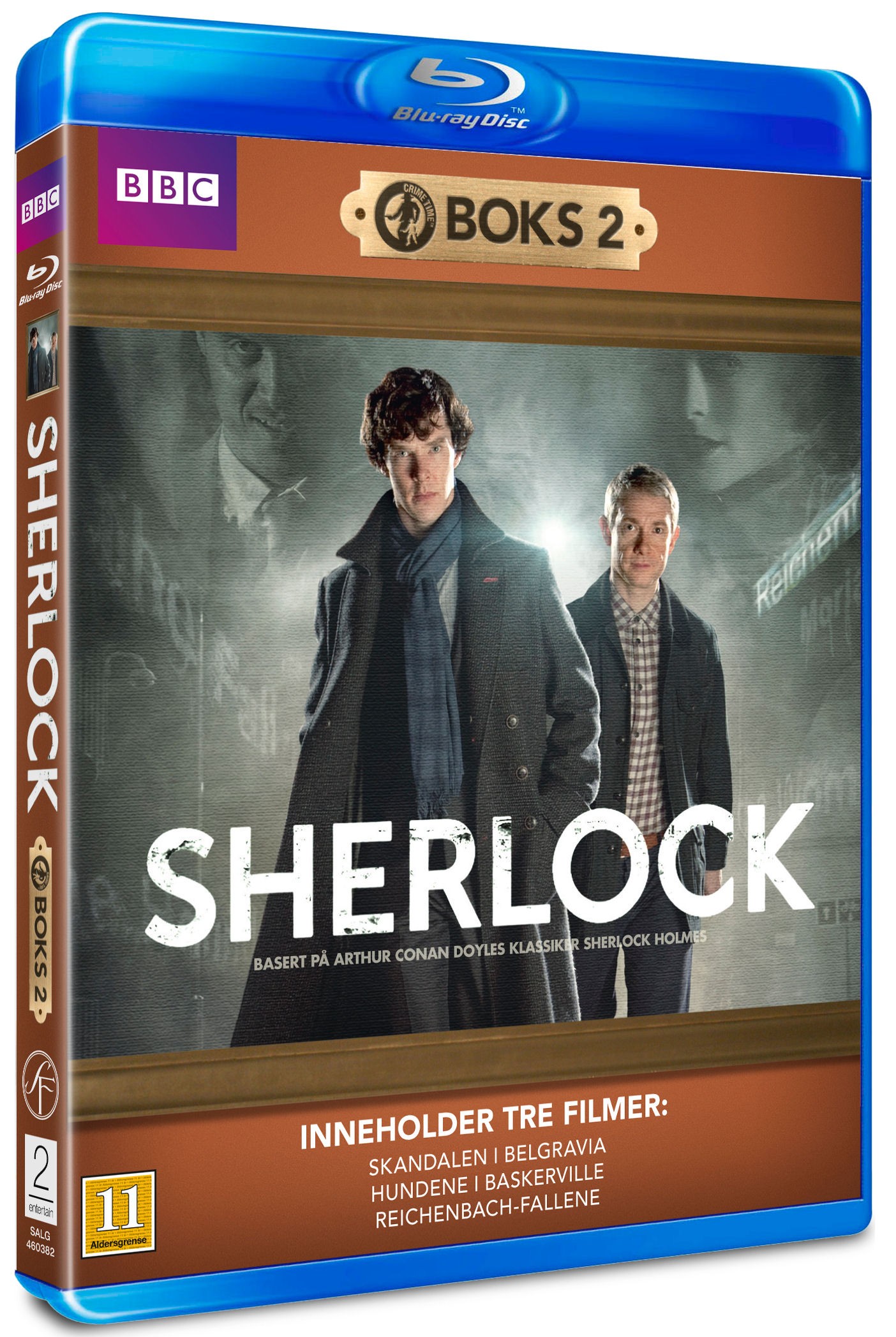 Sherlock: Sesong 2 (Blu-ray)