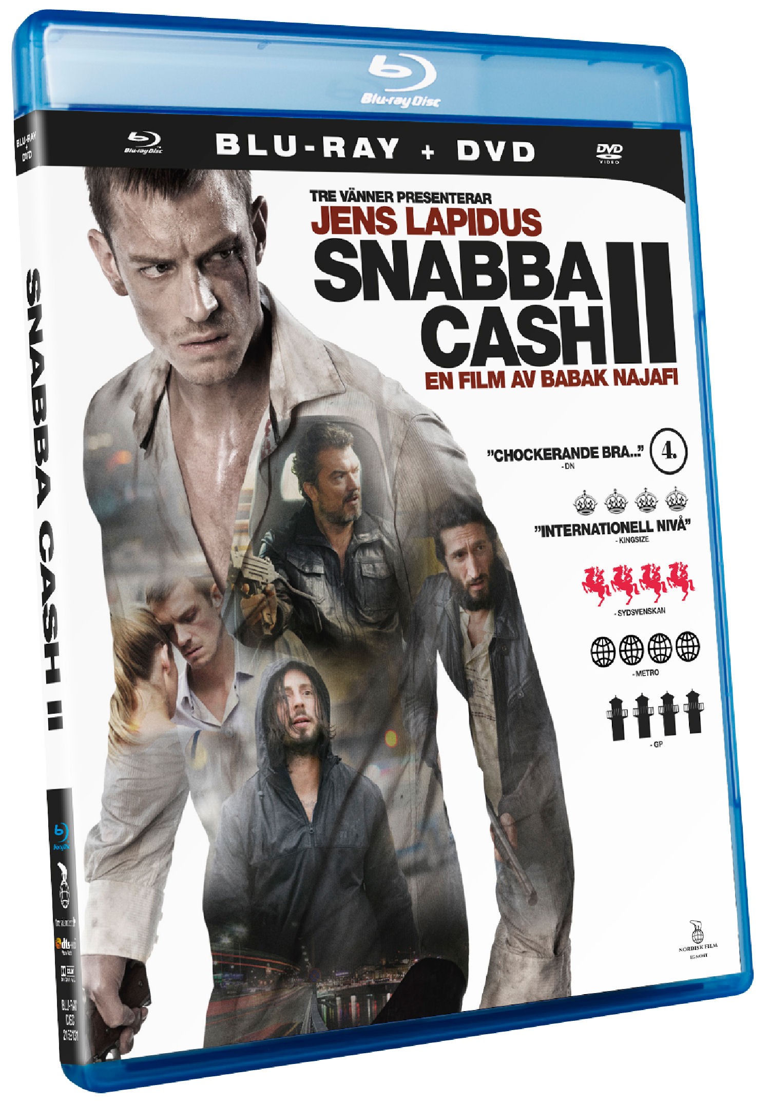 Snabba Cash 2 - Aldrig Fucka upp (Blu-ray + DVD)