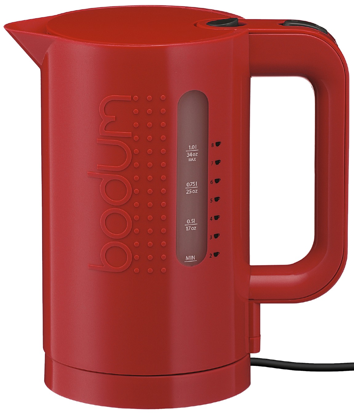 Bodum Bistro Vattenkokare (r&ouml;d)