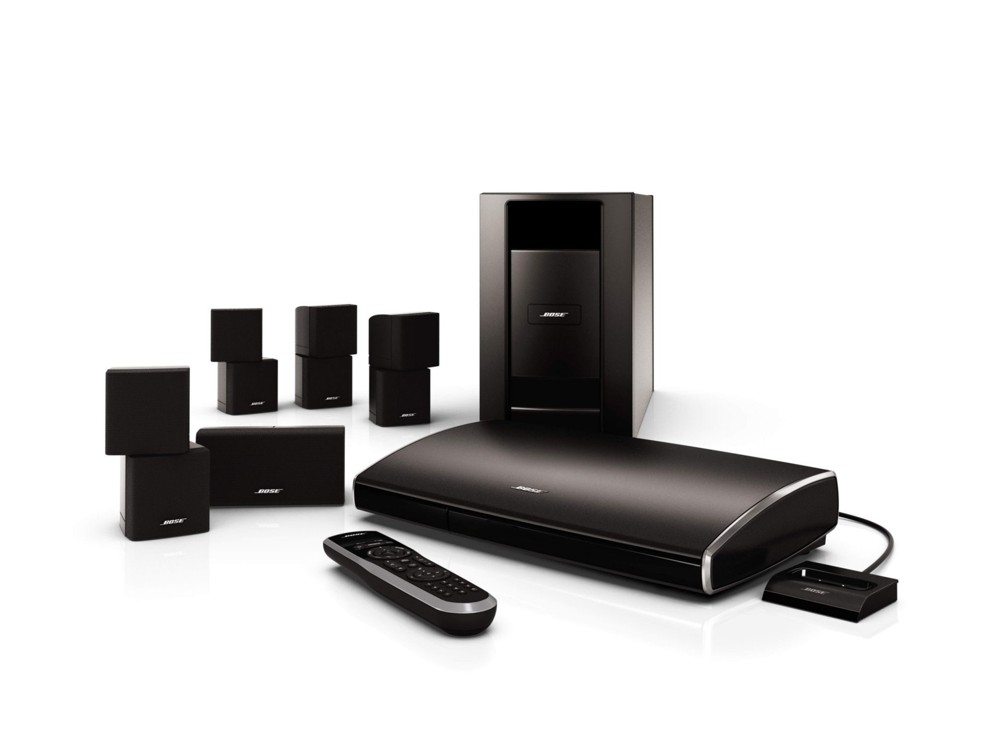 Bose Lifestyle V25 hjemmekino (sort)