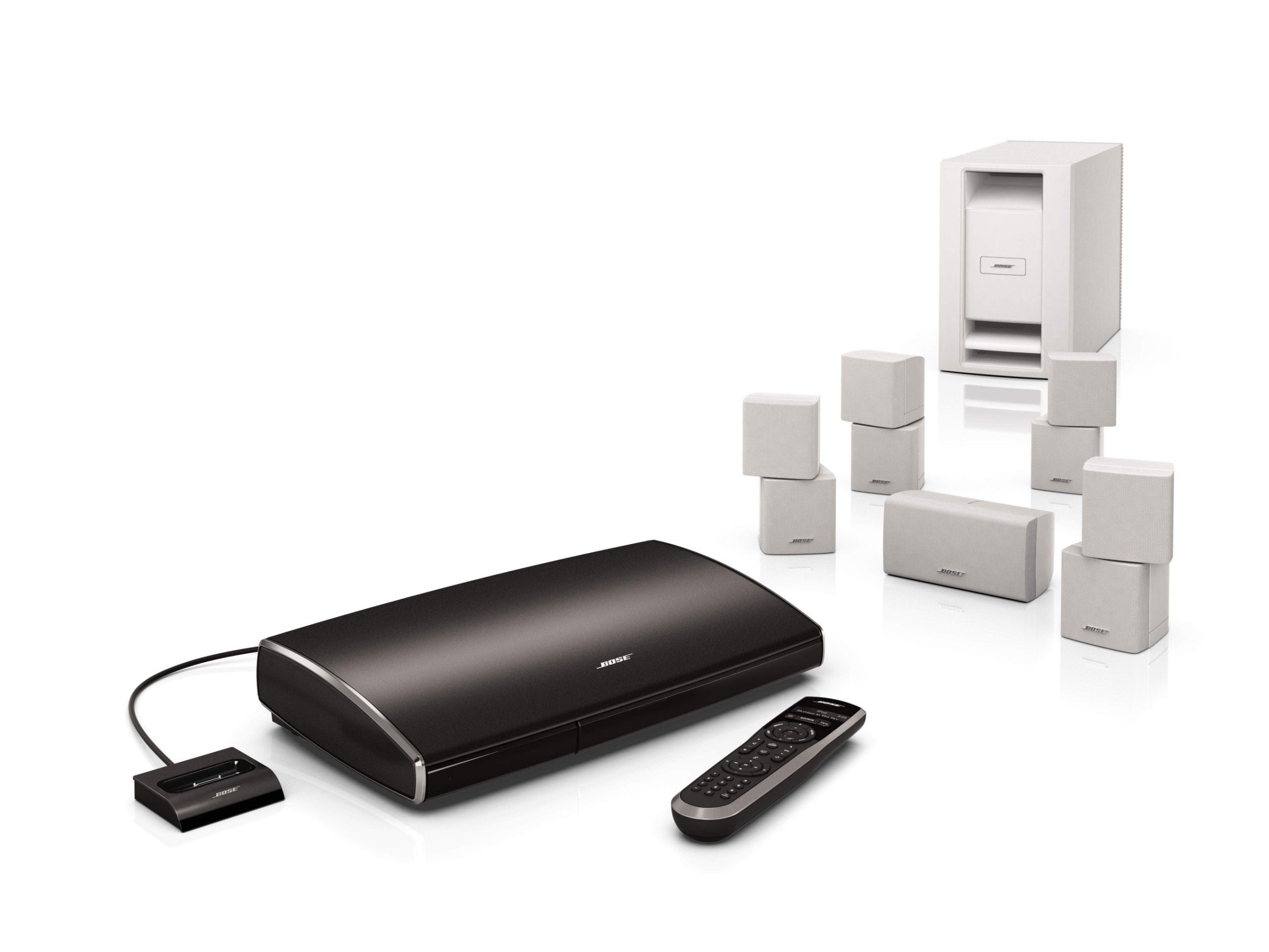 Bose Lifestyle V25 hjemmekino (hvitt)