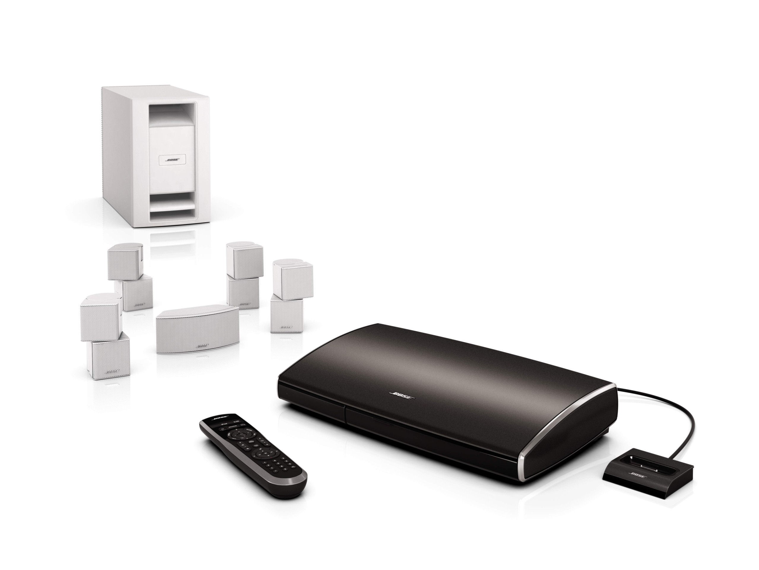 Bose Lifestyle V35 hjemmekino (hvitt)