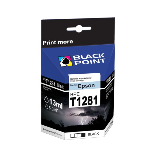 Black Point BPET1281 černá - cartridge