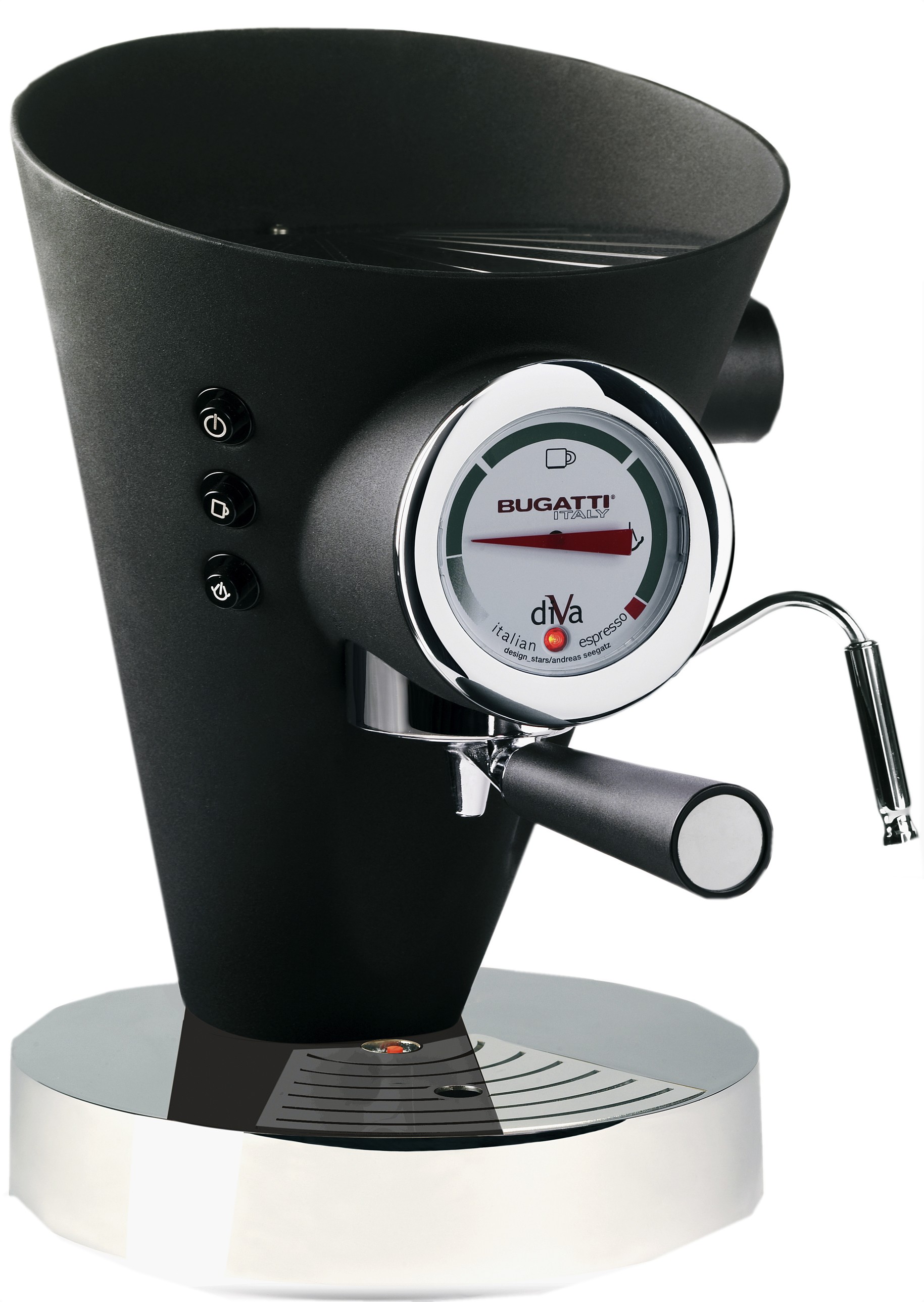 Bugatti Diva espressokeitin (musta)