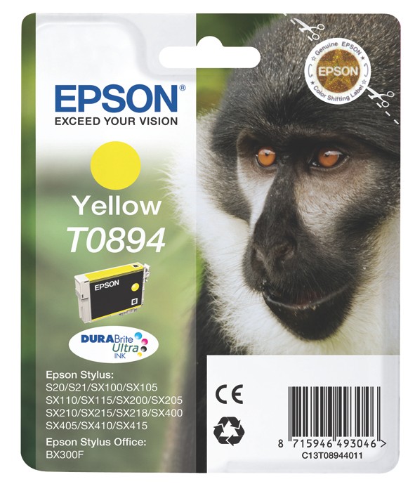 Epson C13T08944021 žlutá - cartridge