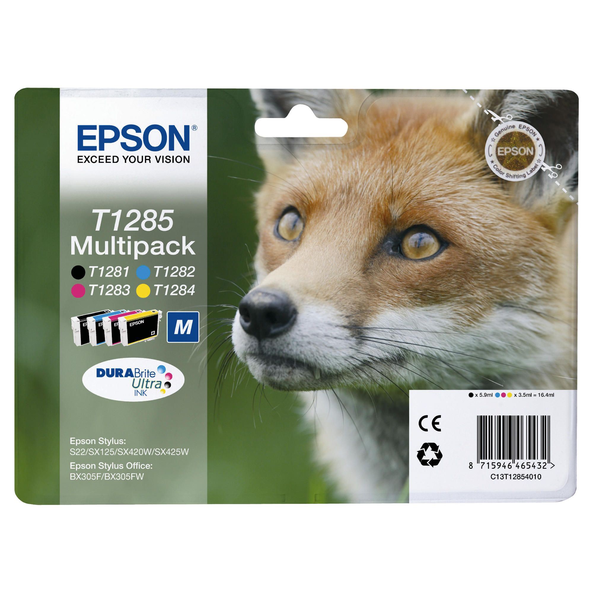 Epson T1285 Multipack - blækpatron