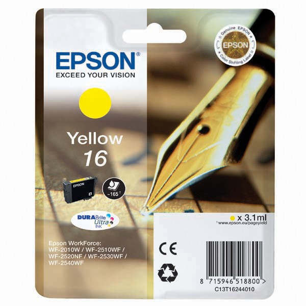 Epson C13T16244020 žlutá - cartridge