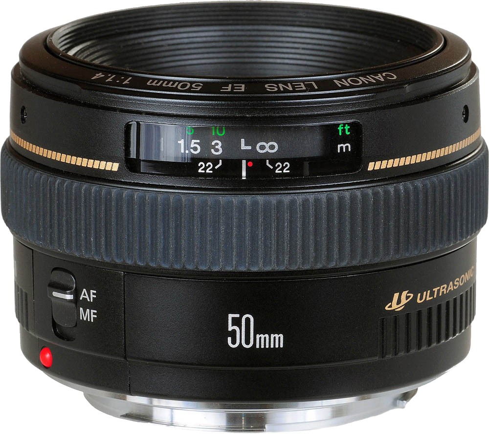 Canon EF 50 mm f/1,4 USM - objektiv
