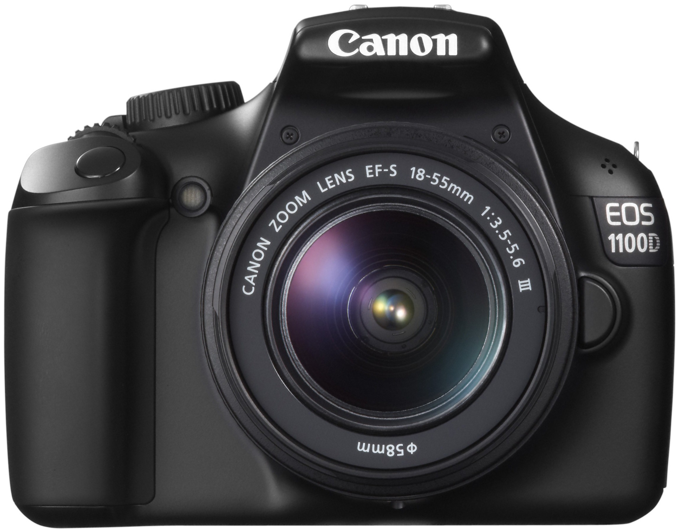 Canon EOS 1100D + objektív Canon EF-S 18-55mm IS II + 8GB SDHC karta + praktický statív – zrkadlovka