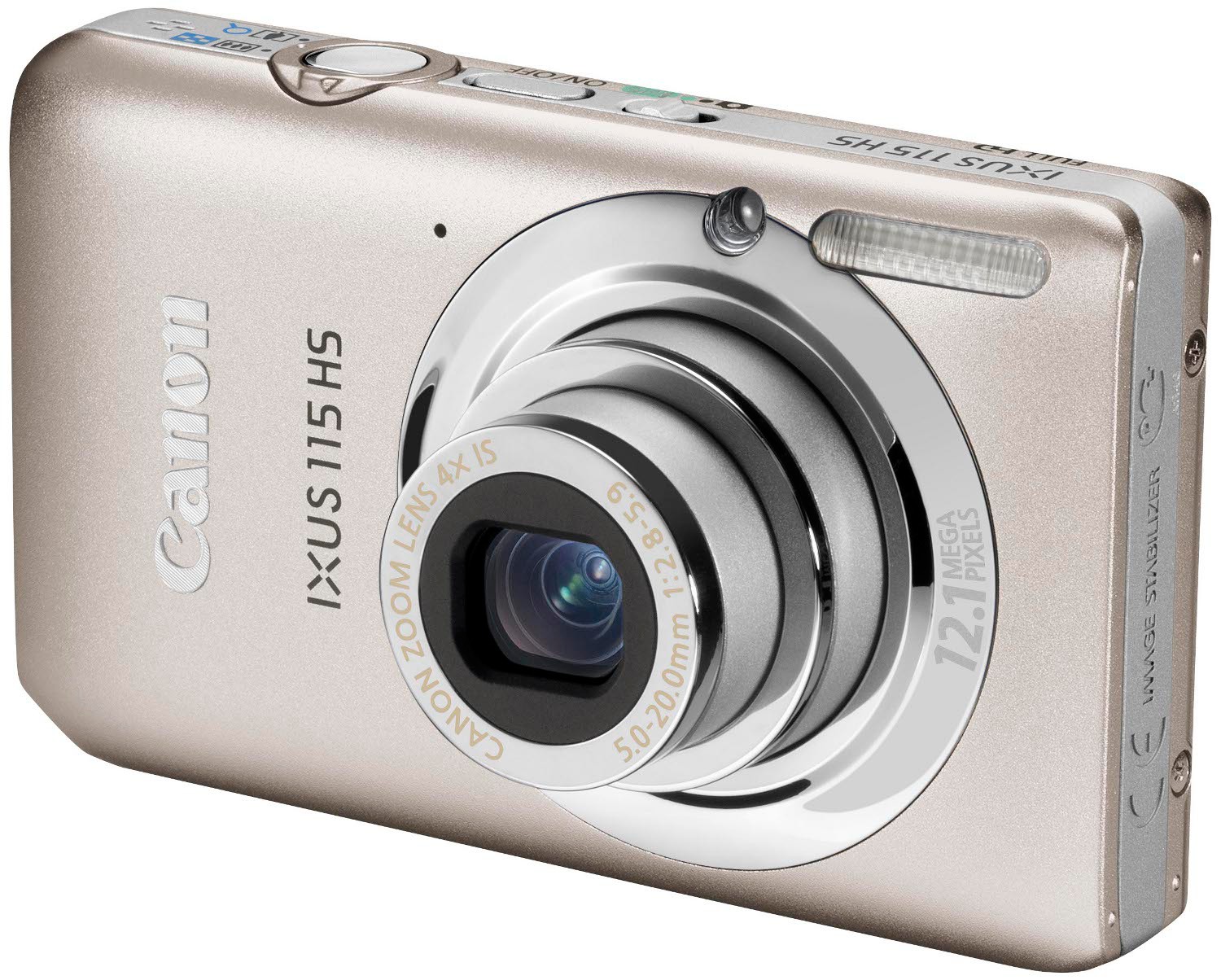 Canon IXUS 115HS stř&iacute;brn&yacute; (silver) - fotoapar&aacute;t