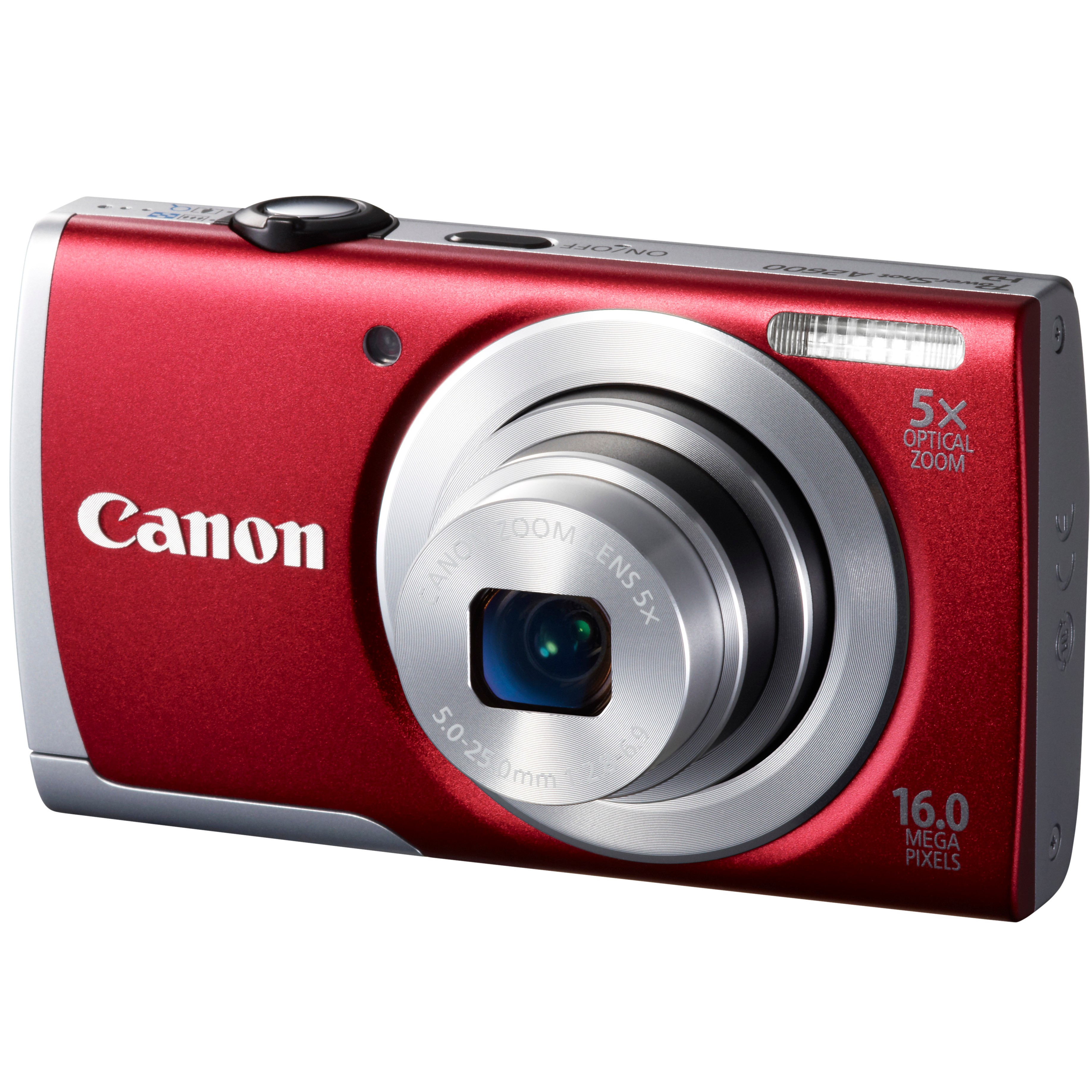 Canon PowerShot A2600 (červený) - fotoaparát