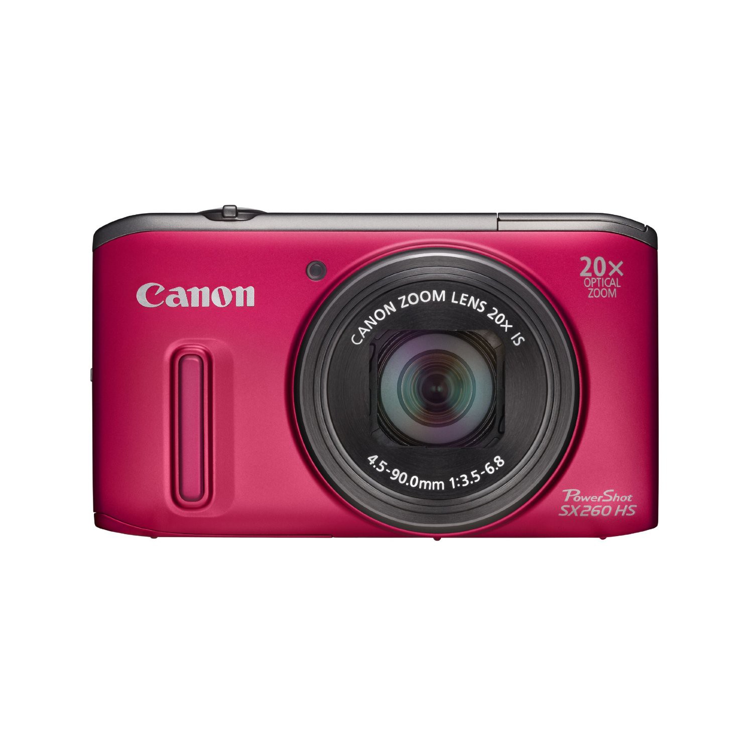 Canon PowerShot SX260 HS red/červený - fotoaparát
