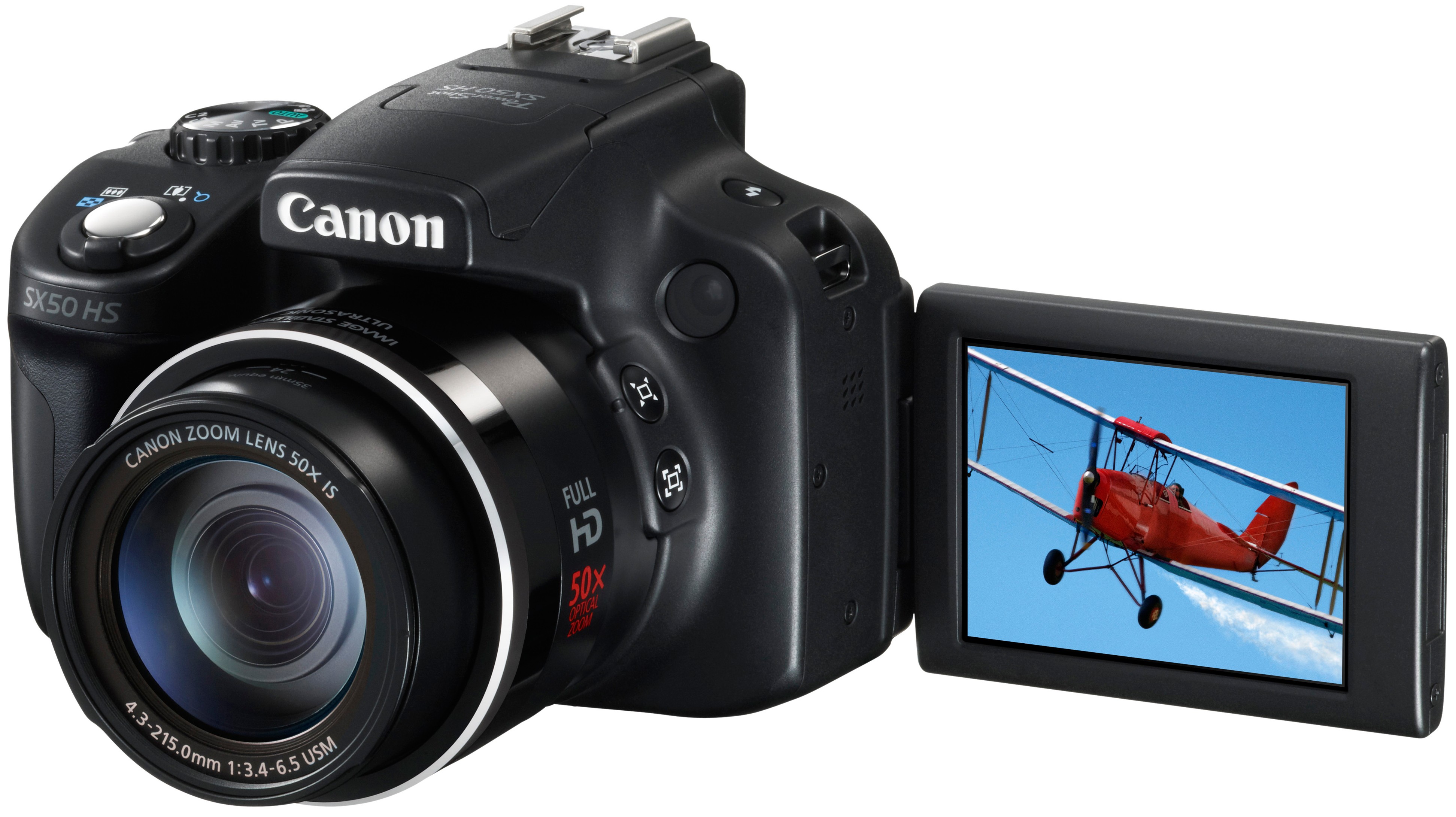 Canon PowerShot SX50 HS (čierny) – fotoaparát