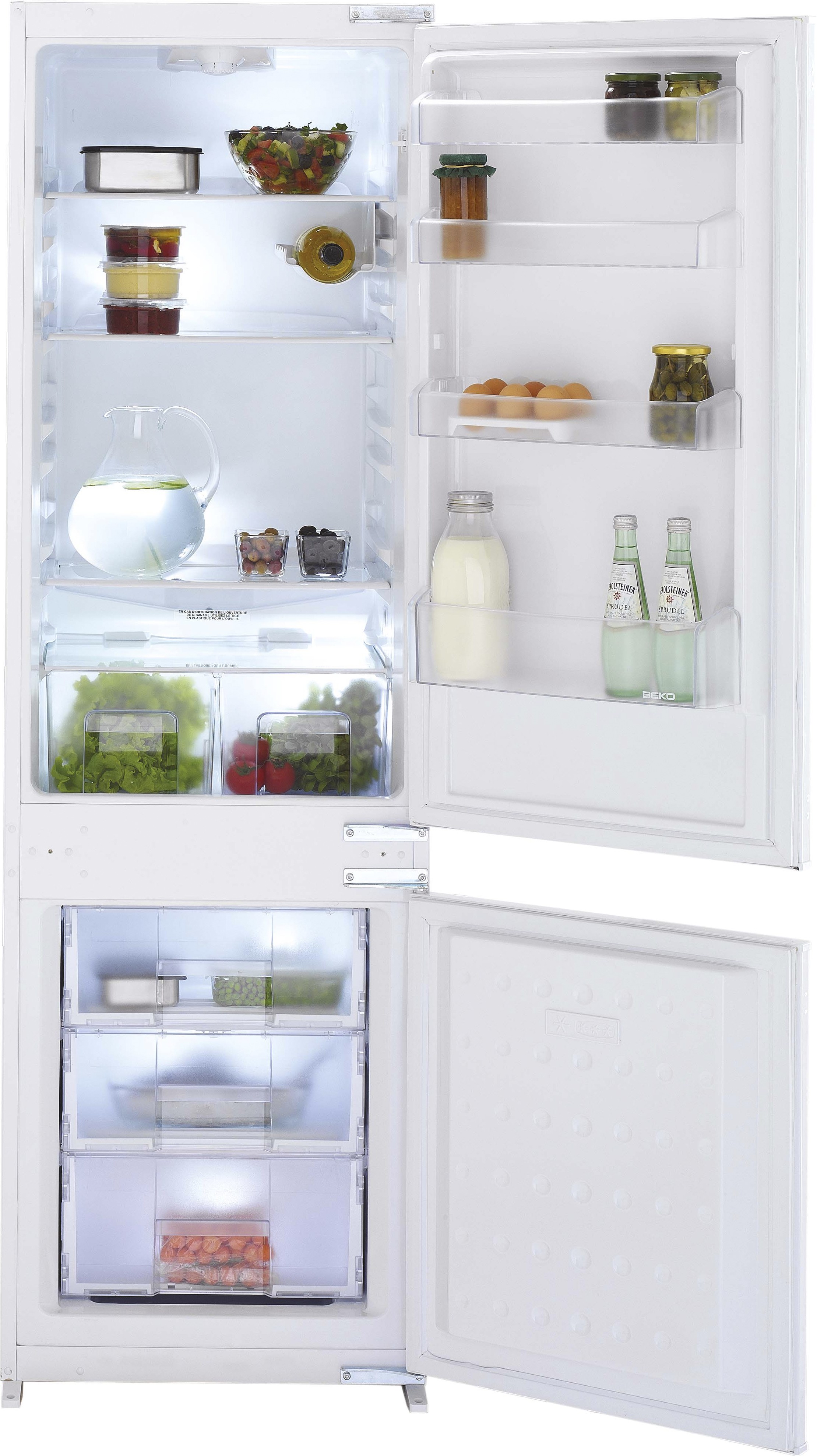 Beko kombiskap CBI7771 (177 cm)