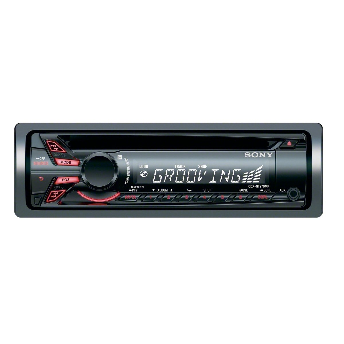 Sony bilradio 1-DIN CDXGT270MP