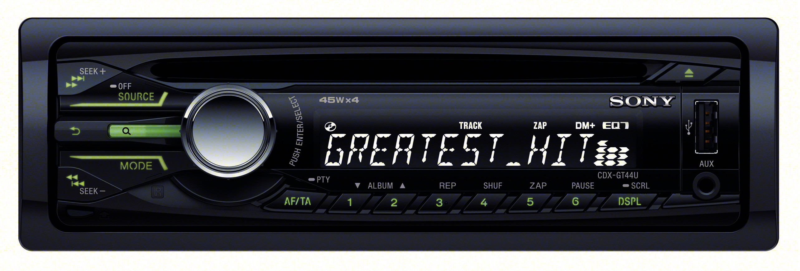 Sony bilstereo 1-DIN CD-receiver CDX-GT44U