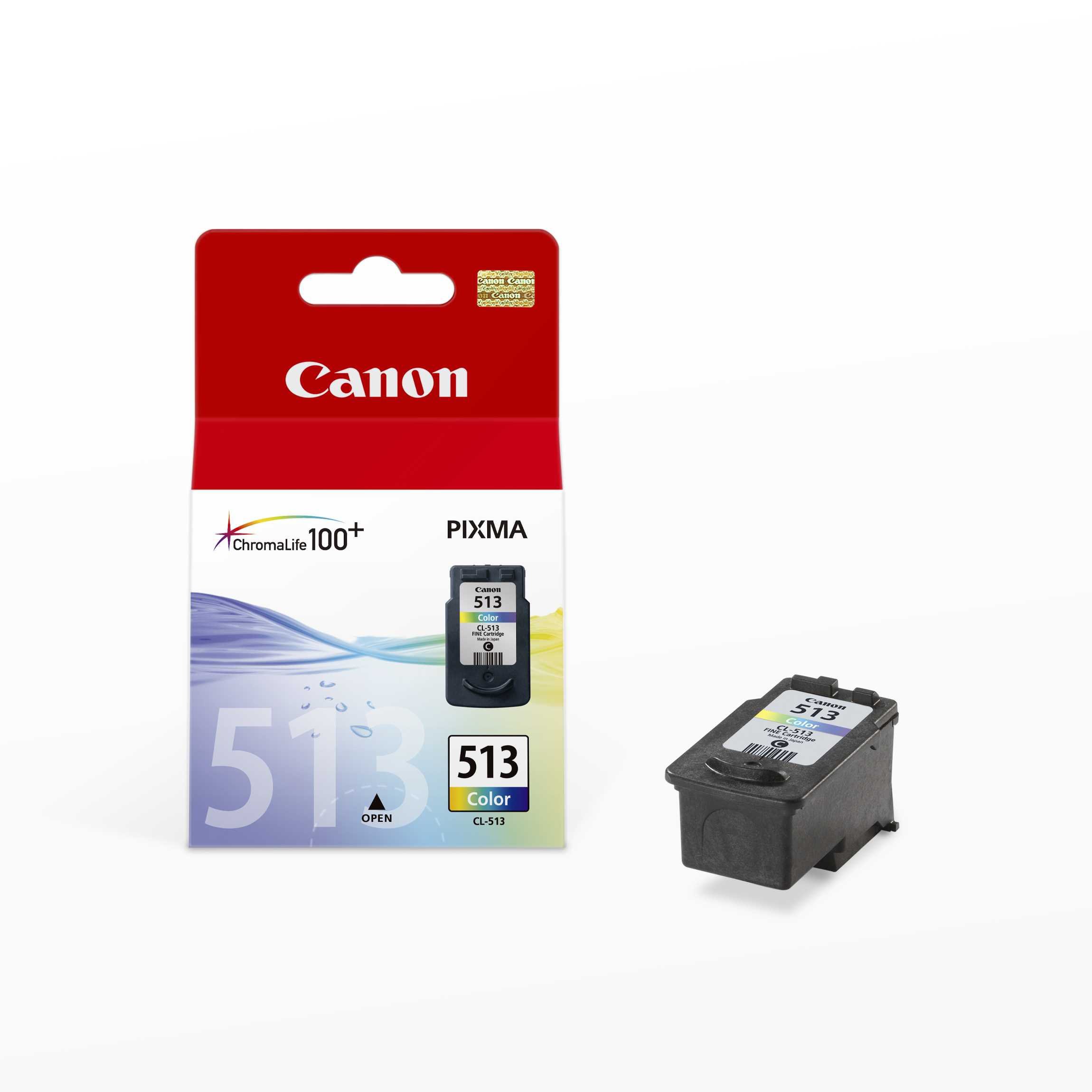 Canon blækpatron - CL-513, farve