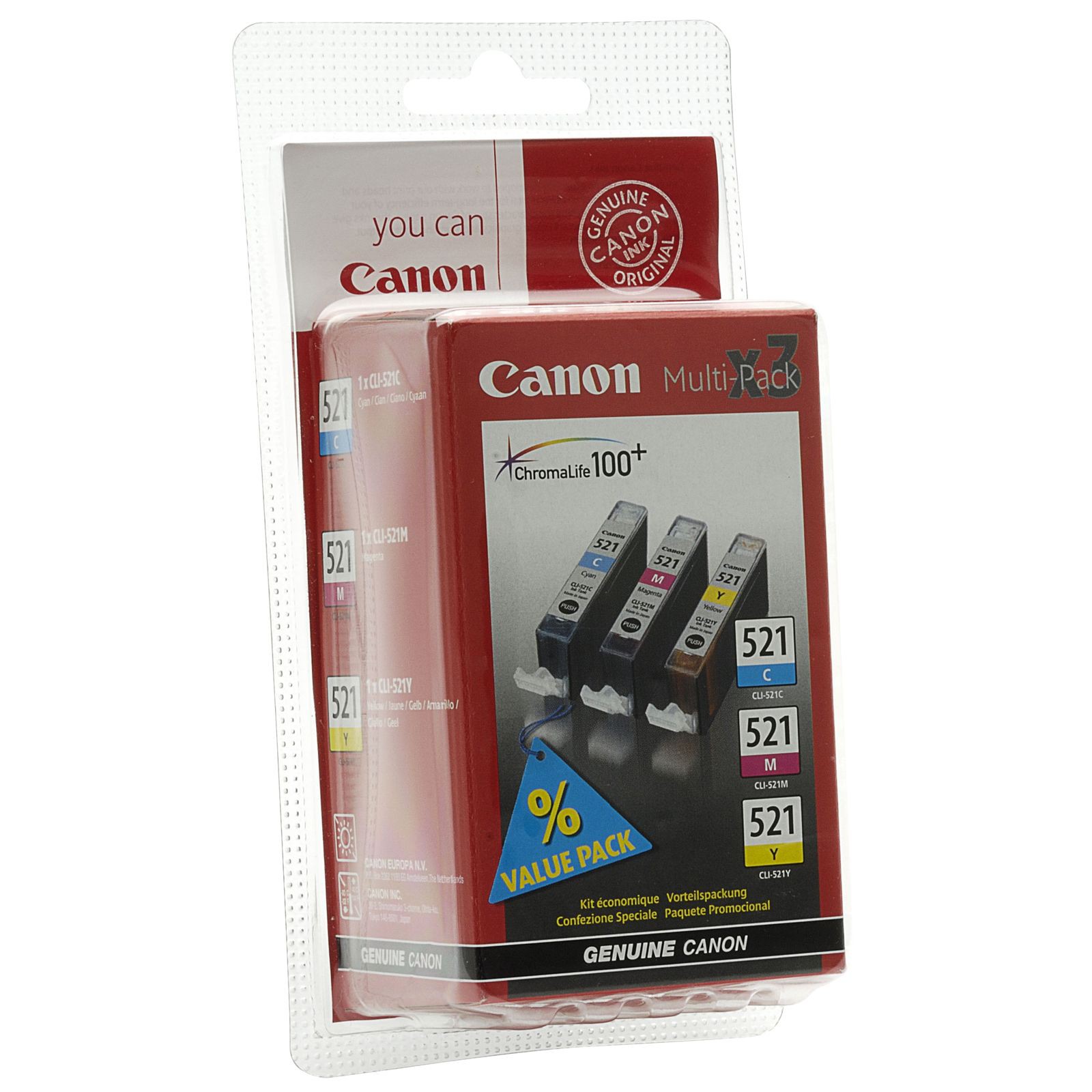 CANON CLI-521 multipack