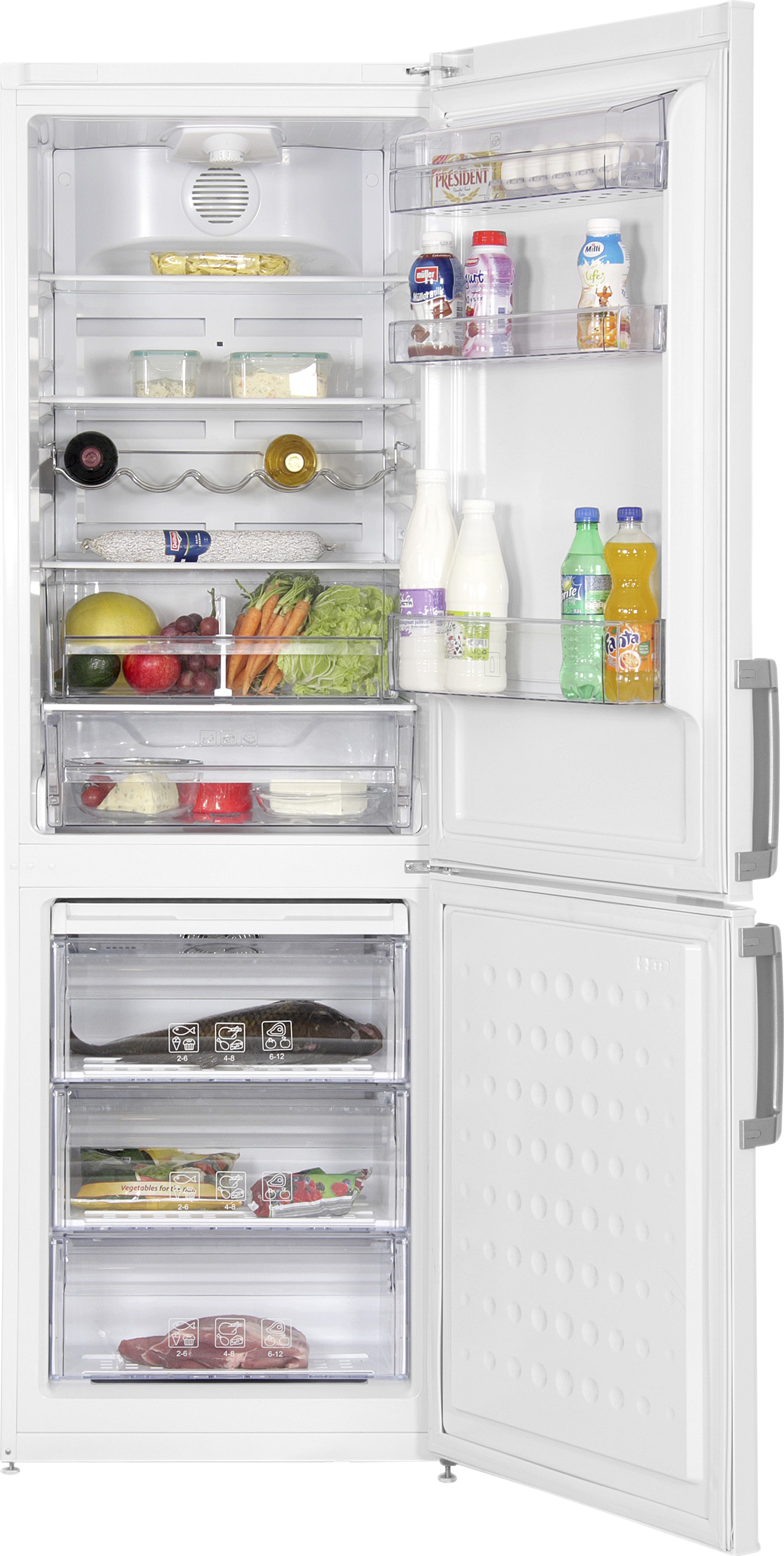 Beko Kyl Frys Kombiskåp CN232220 (185 cm)