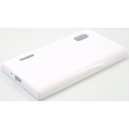Cover til LG L 5 White (TPU)