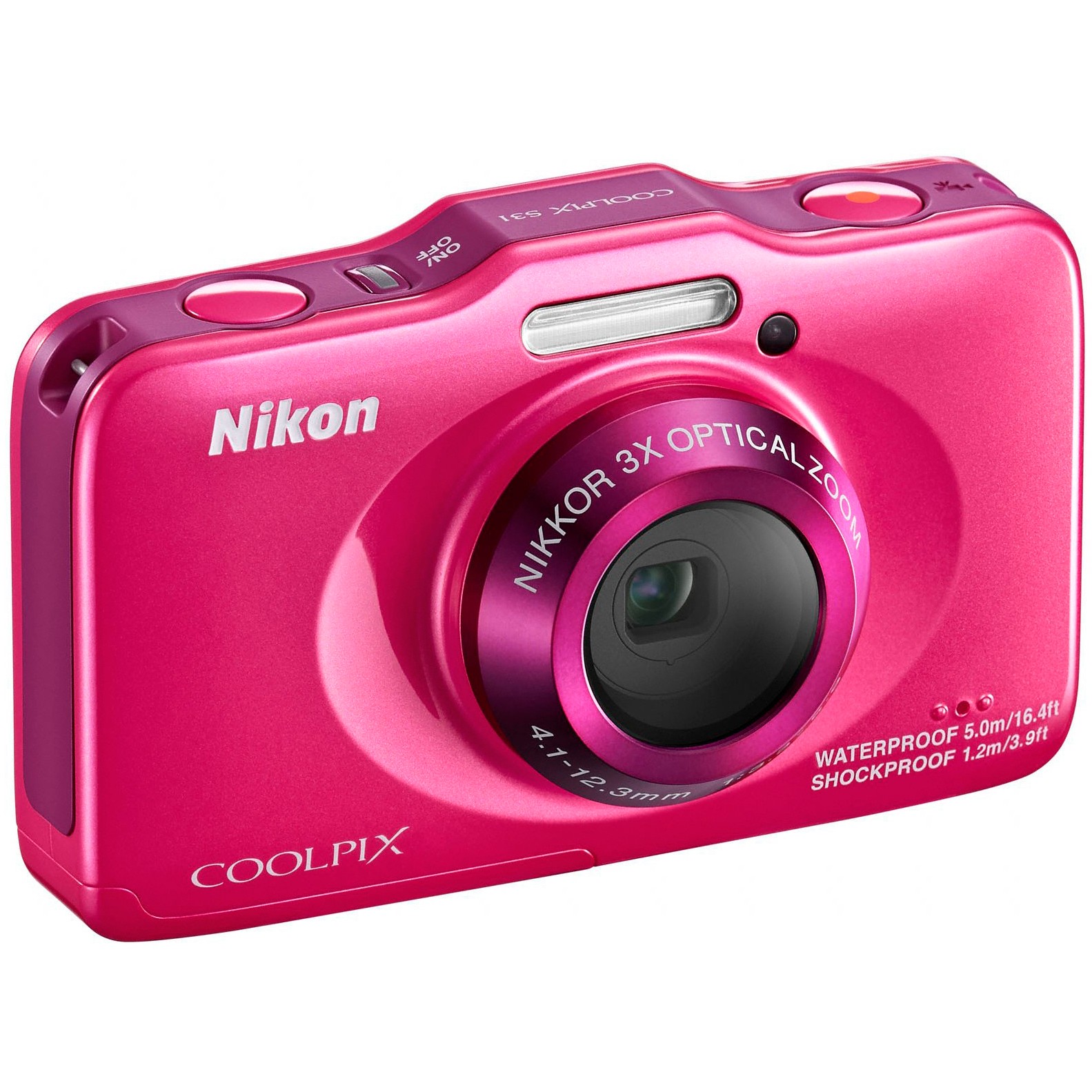 Nikon Coolpix S31 kompaktkamera (pink)