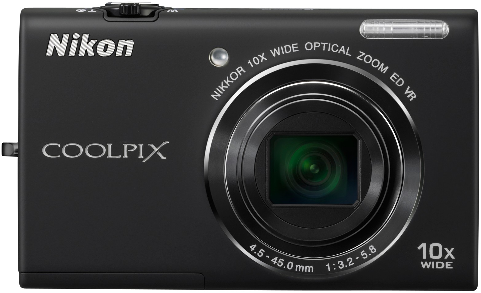 Nikon CoolPix S6200 Kompaktkamera (svart)