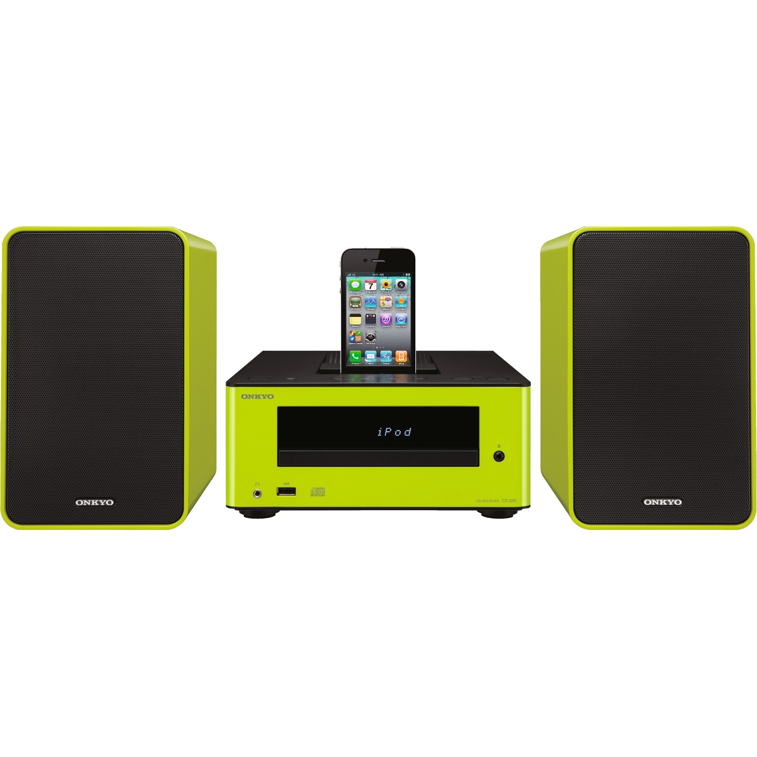 Onkyo CS-245 (zelená) - mikrosystém