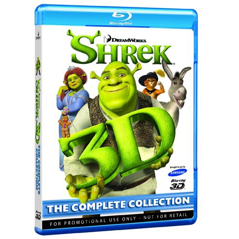 3D Shrek 1-4 kompletní série - film