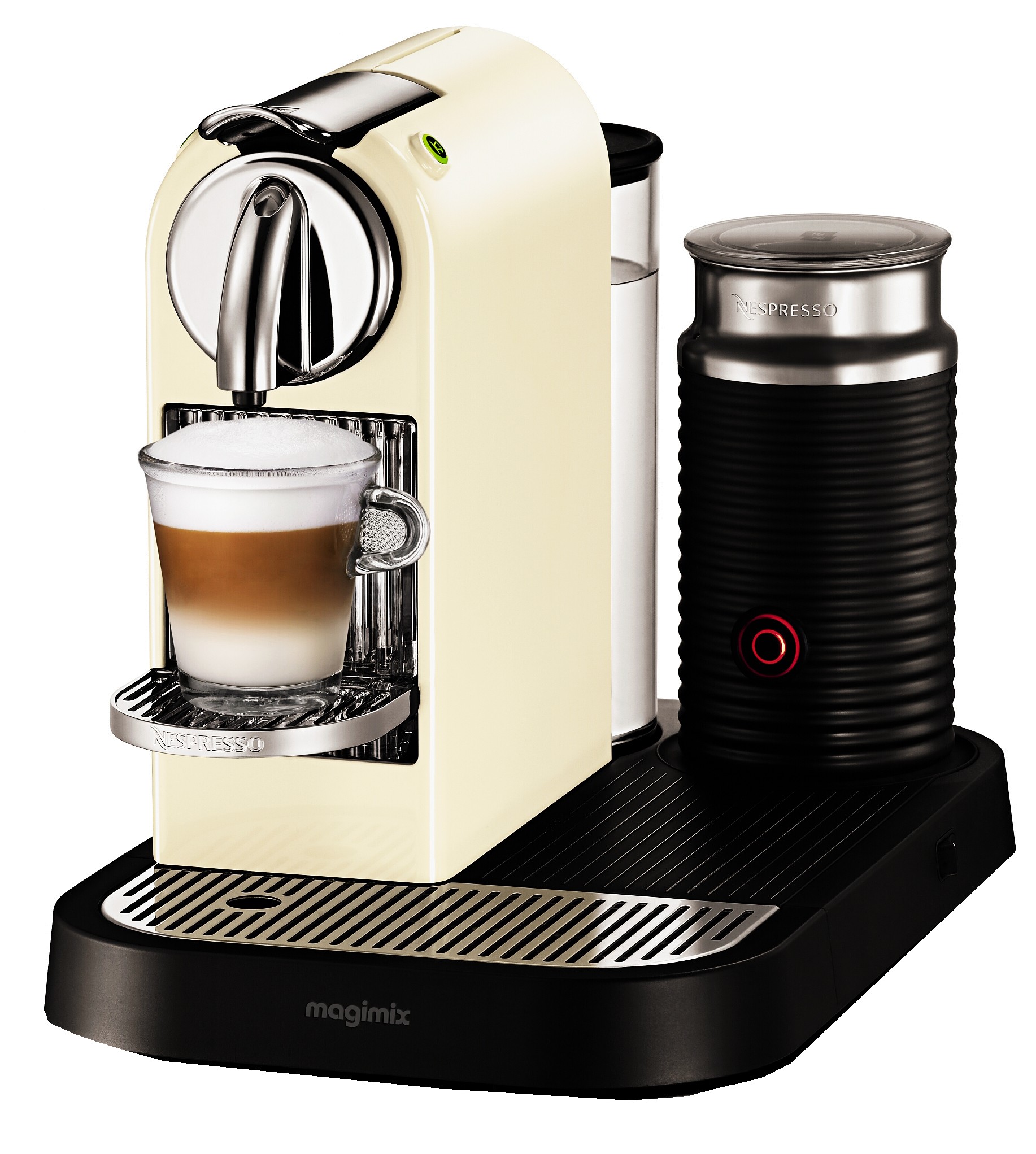 Nespresso Citiz & Milk D120 Kapselmaskin (vit)