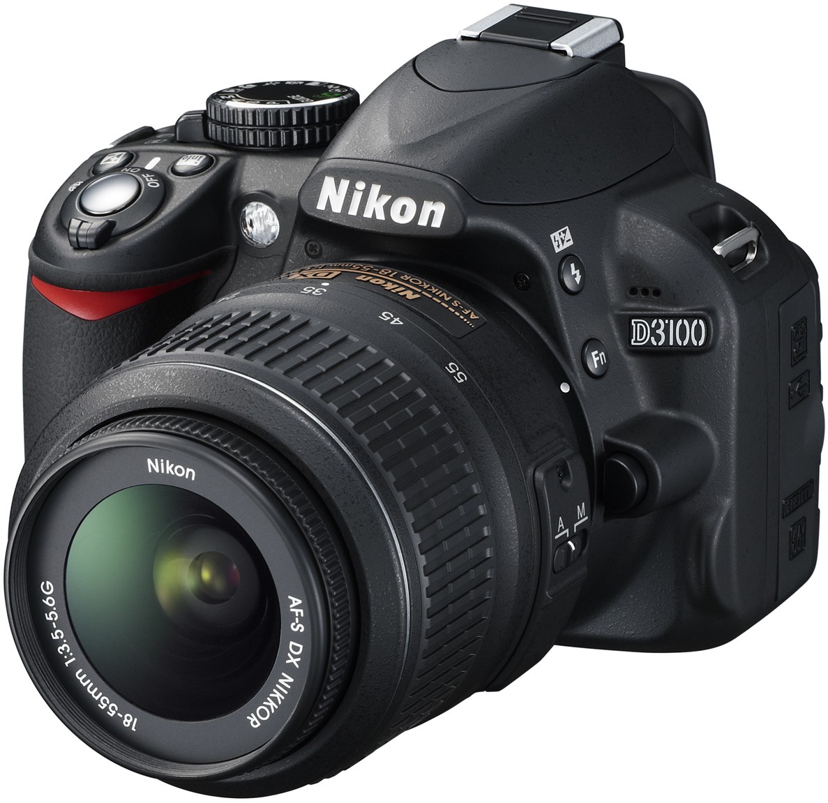 Nikon D3100 Systemkamera + 18-55mm Objektiv