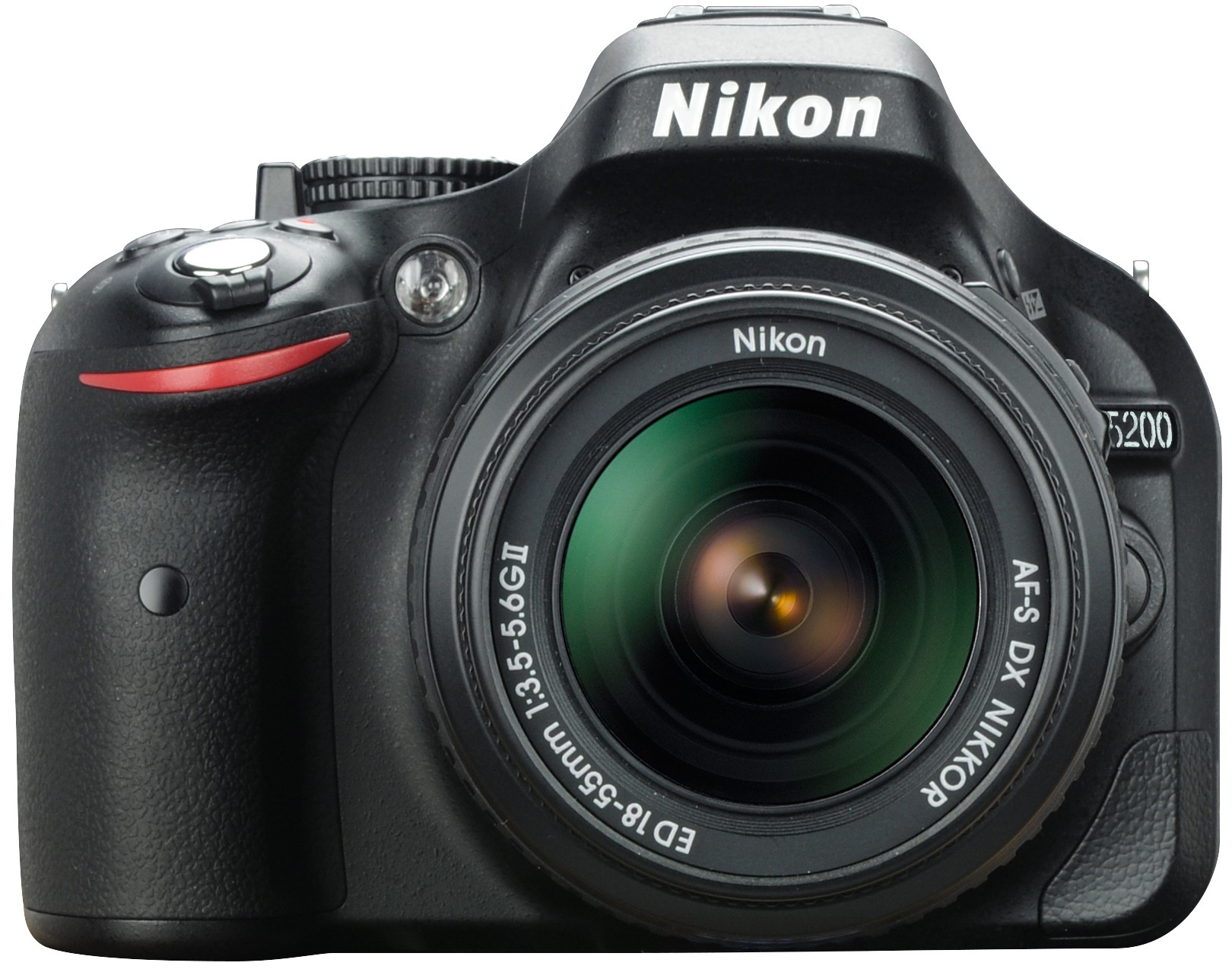 Nikon D5200 järjestelmäkamera + 18-55mm objektiivi