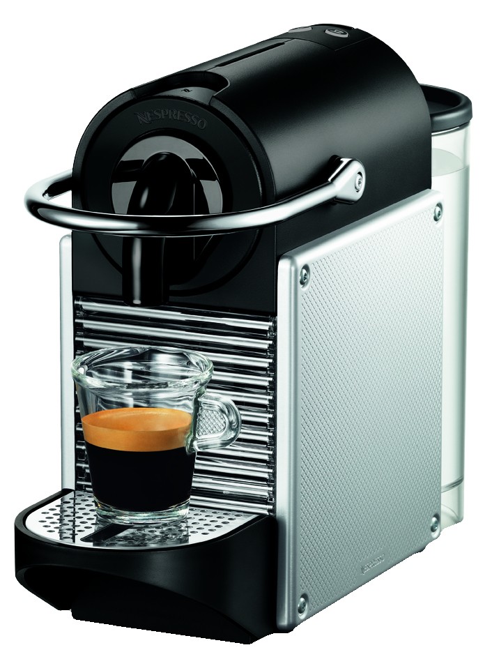 Nespresso Pixie Kapselmaskin D60 (aluminium)