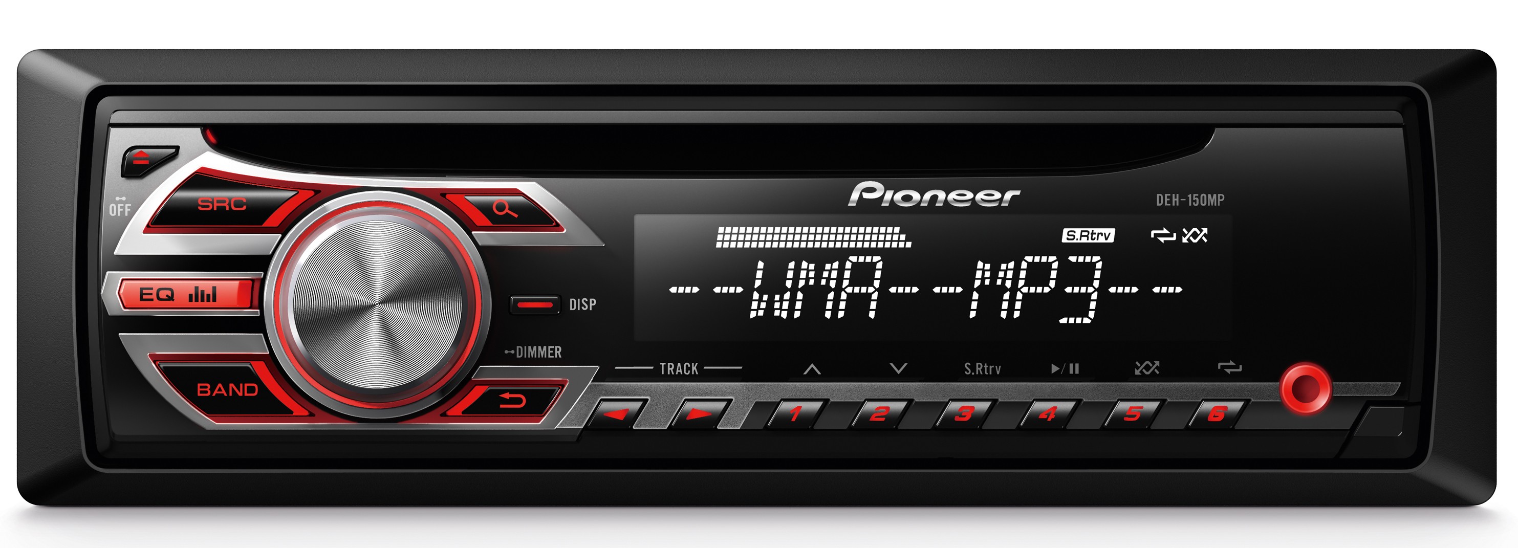 Pioneer bilstereo 1-DIN CD-receiver DEH-150MP
