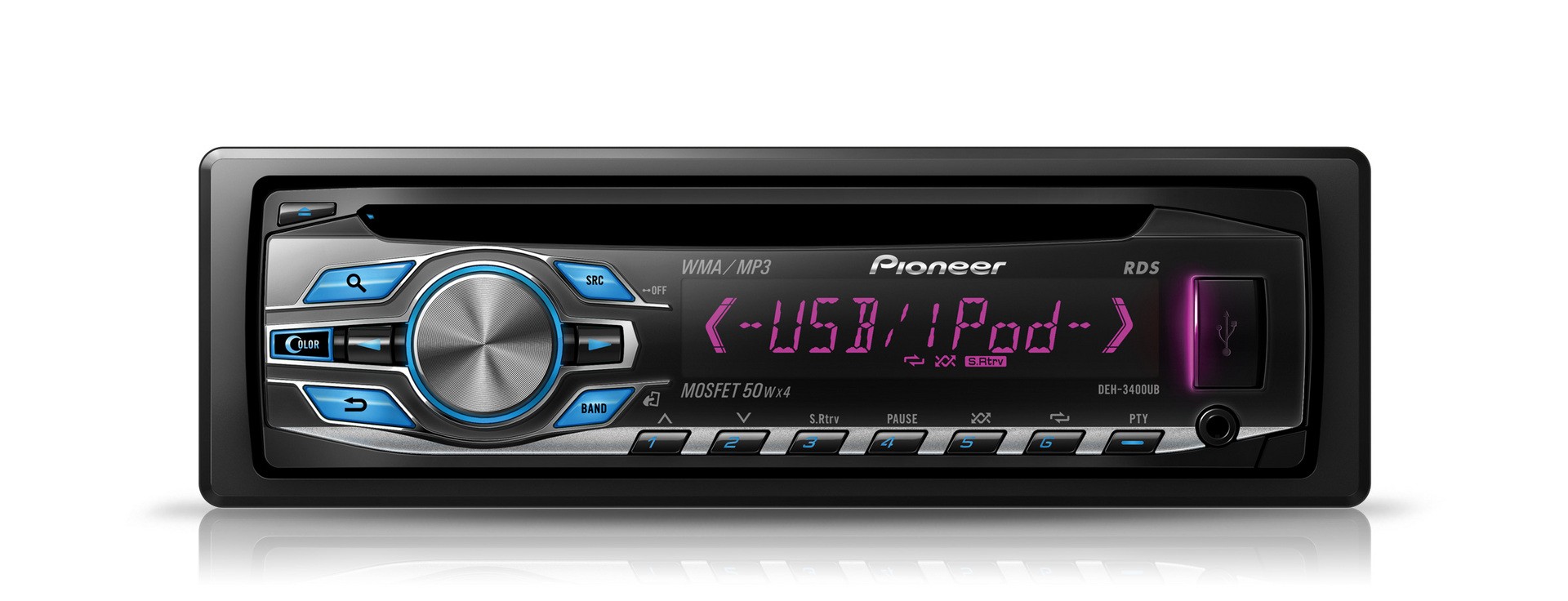 PIONEER DEH3400UB autor&aacute;dio