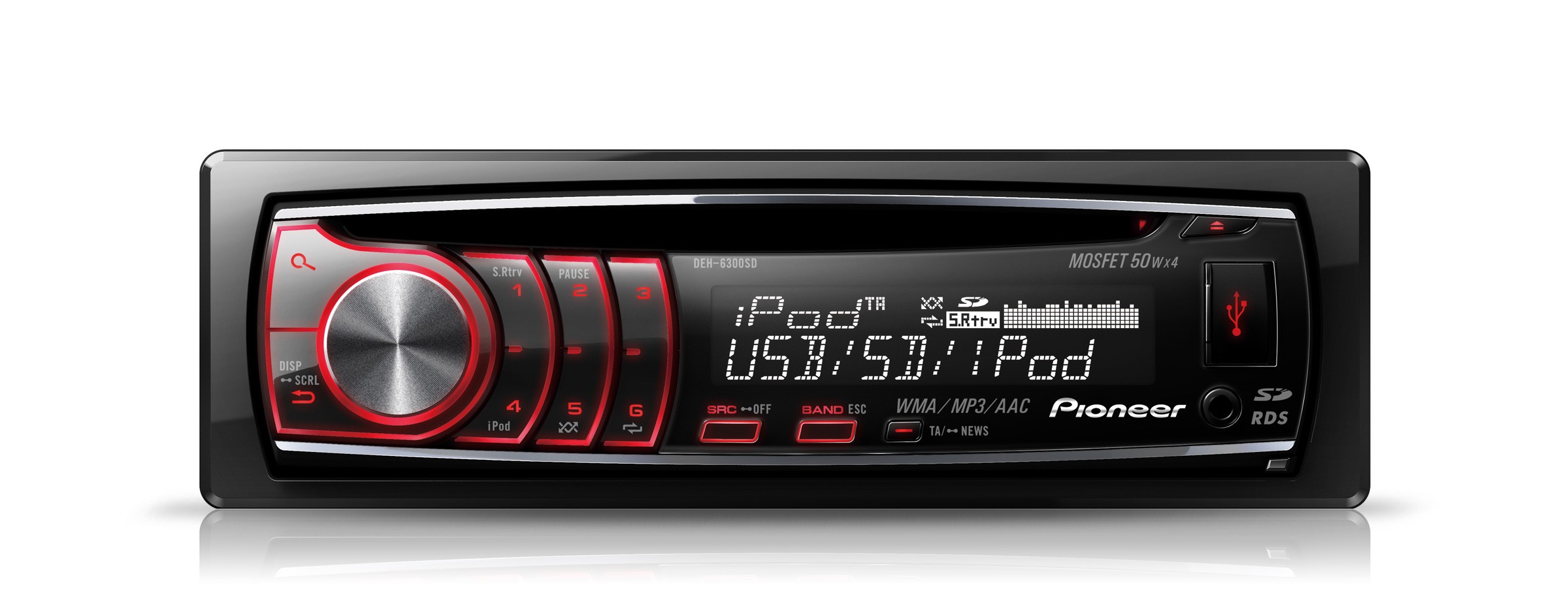 Pioneer DEH-6300SD Bilstereo