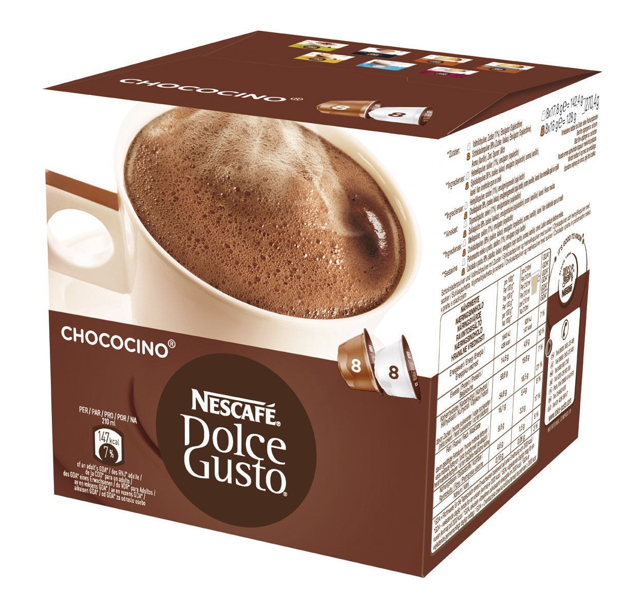Nescafé Dolce Gusto Chococino - nápojové kapsule