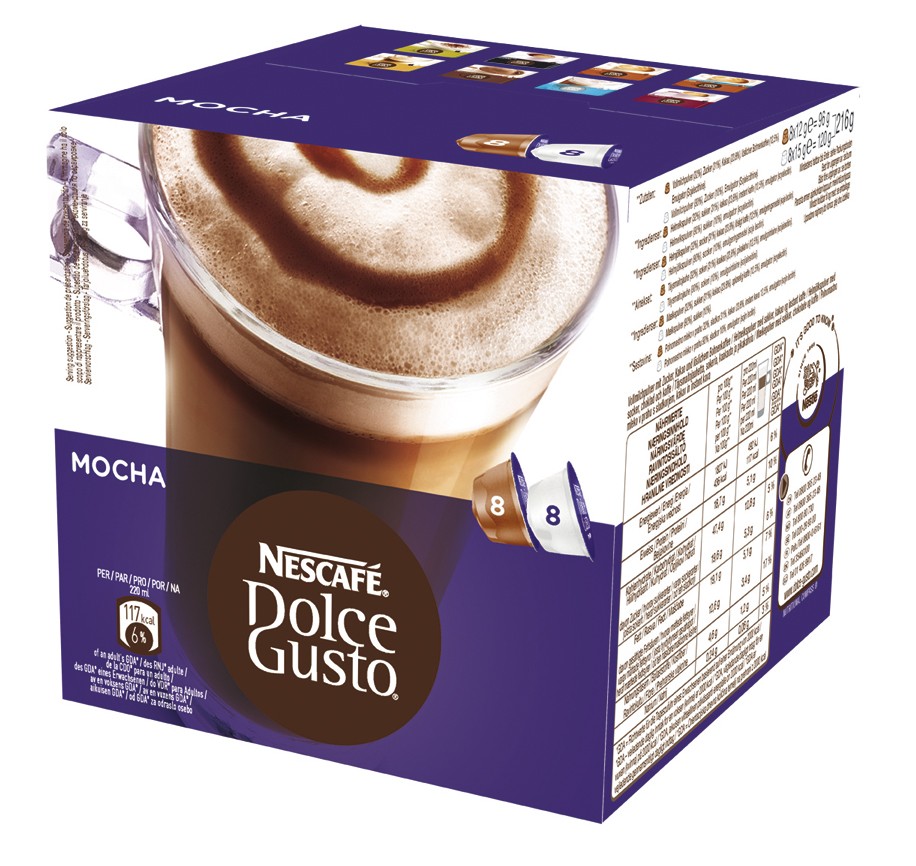 Nescafé Dolce Gusto Mocha - kávové kapsule